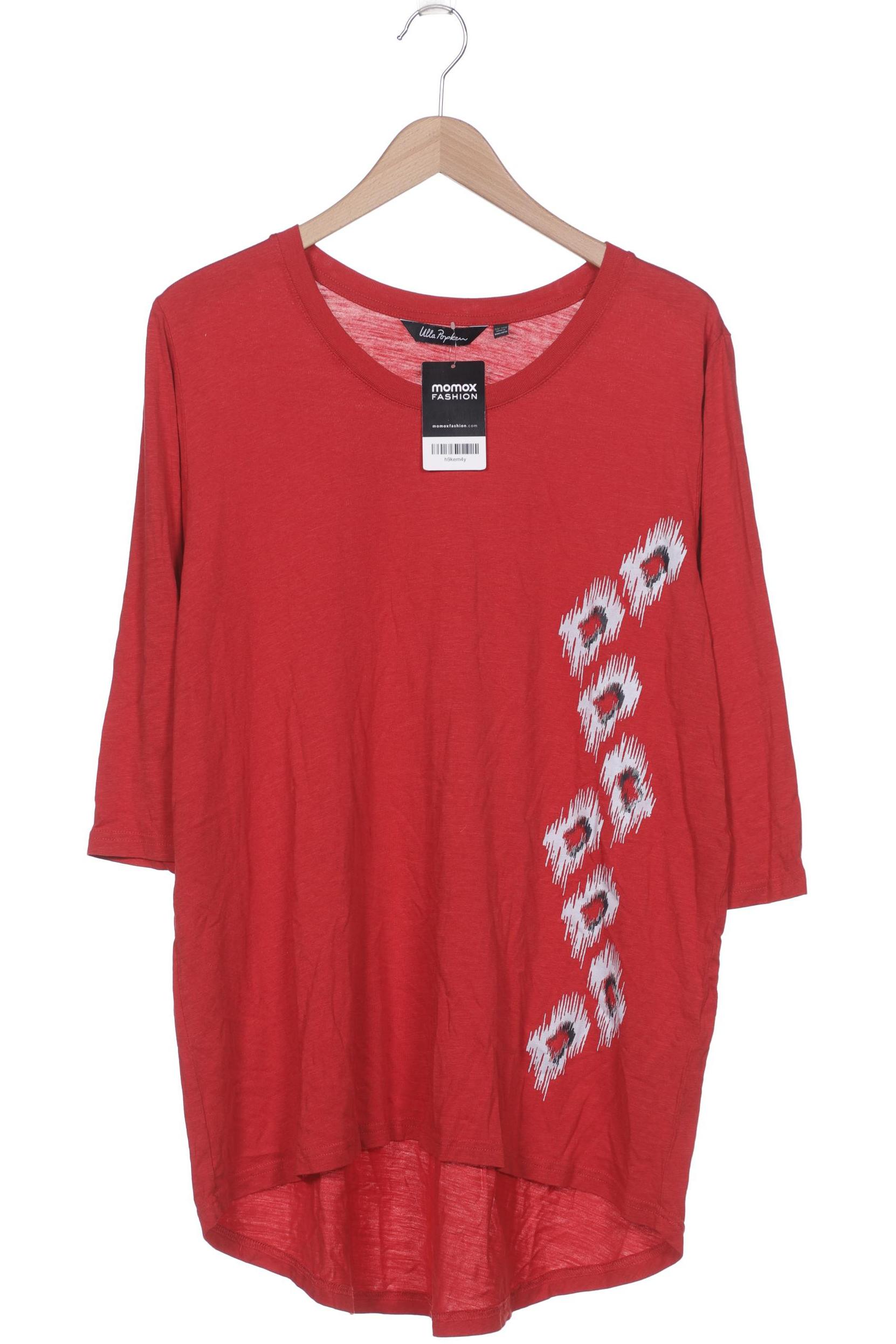 

Ulla Popken Damen T-Shirt, rot, Gr. 42