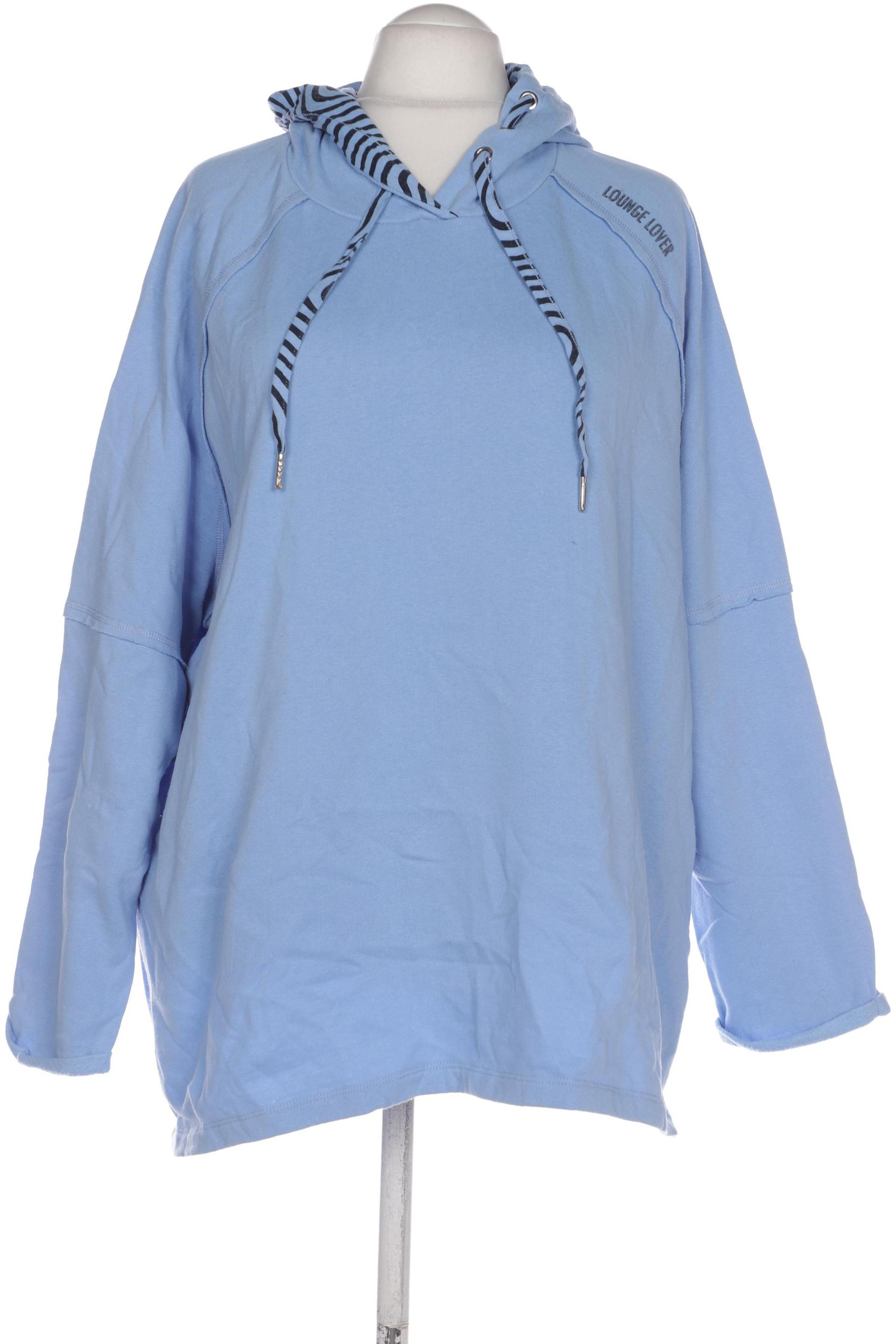 

Ulla Popken Damen Kapuzenpullover, hellblau, Gr. 54
