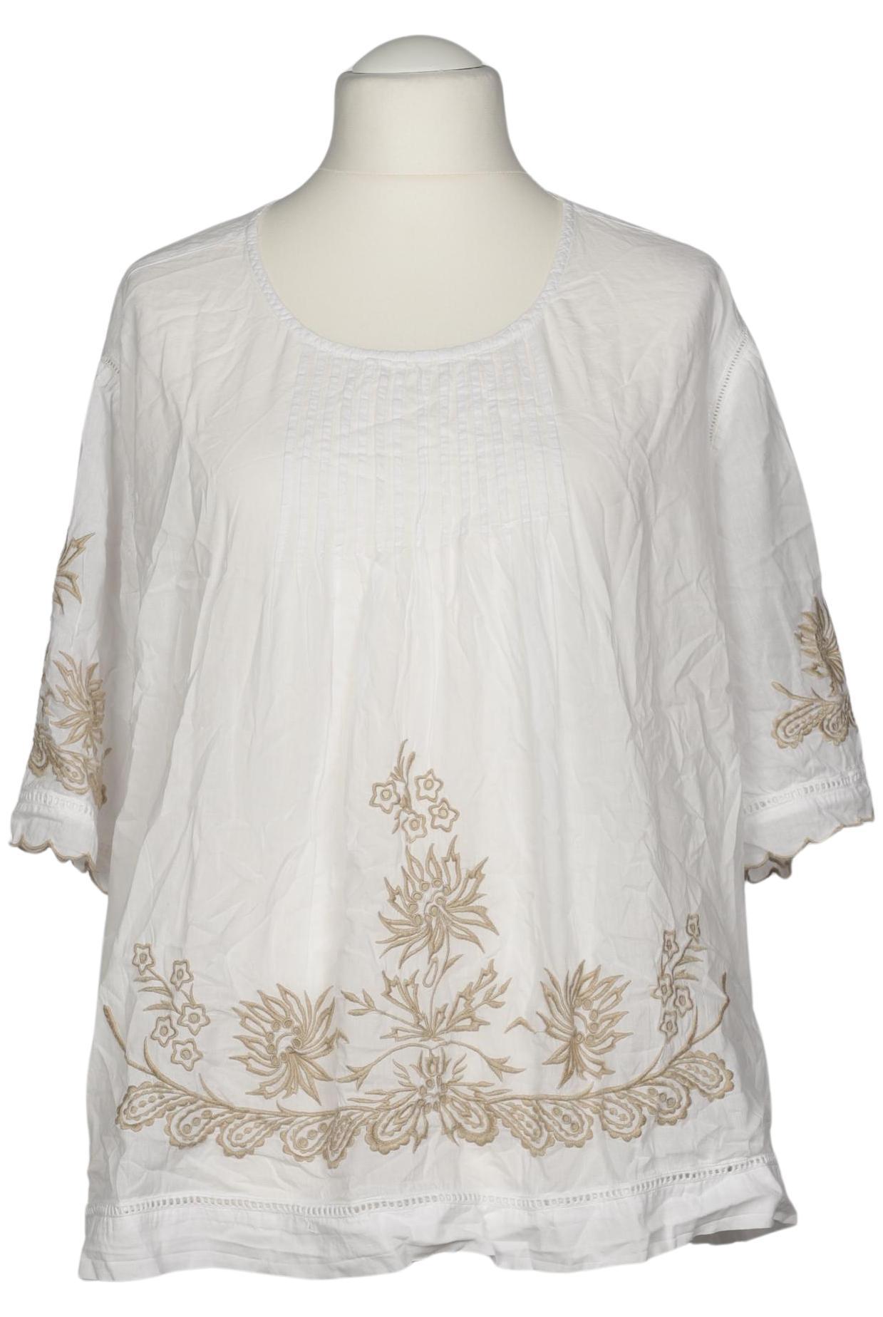 

Ulla Popken Damen Bluse, weiß, Gr. 54