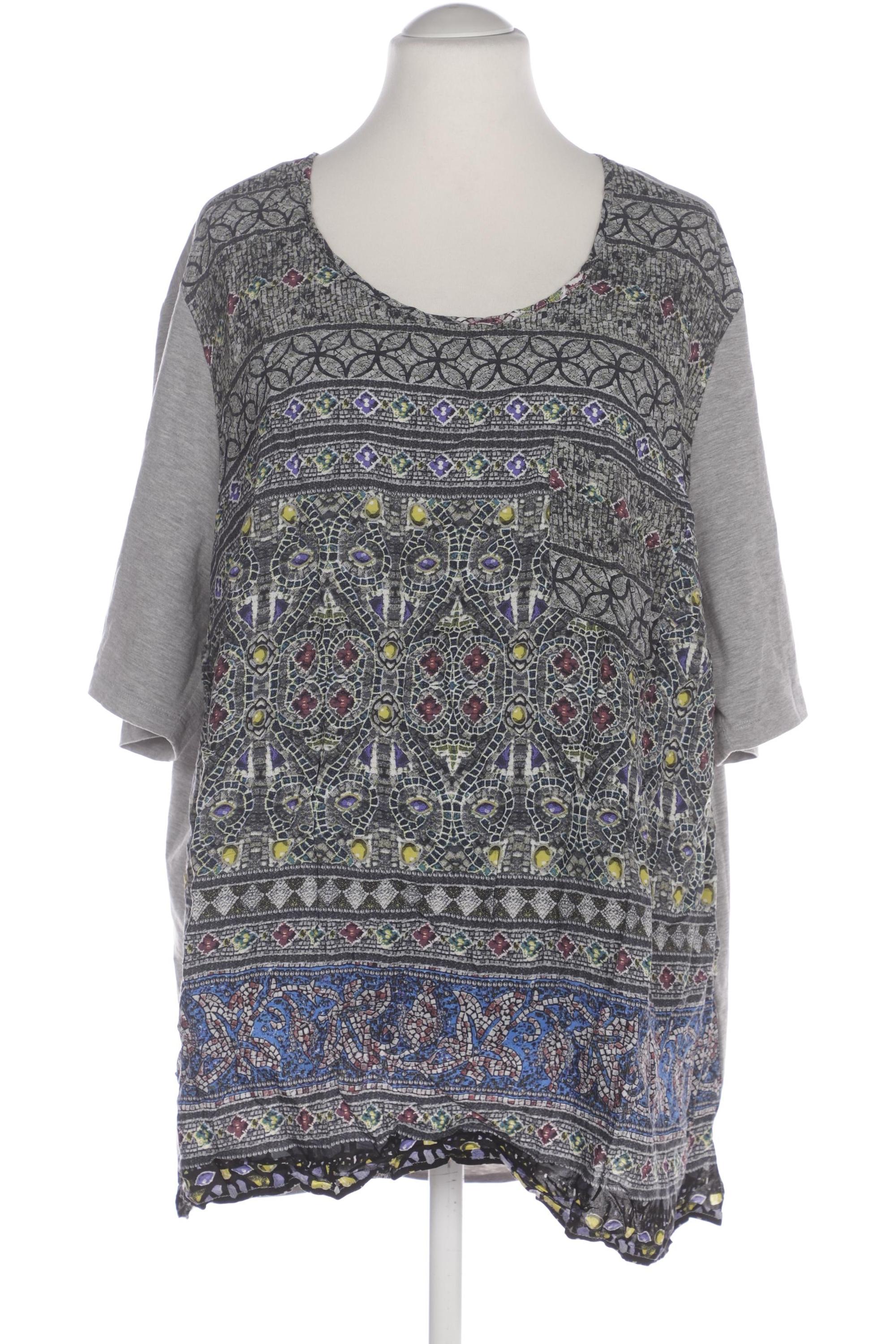 

Ulla Popken Damen T-Shirt, grau, Gr. 54