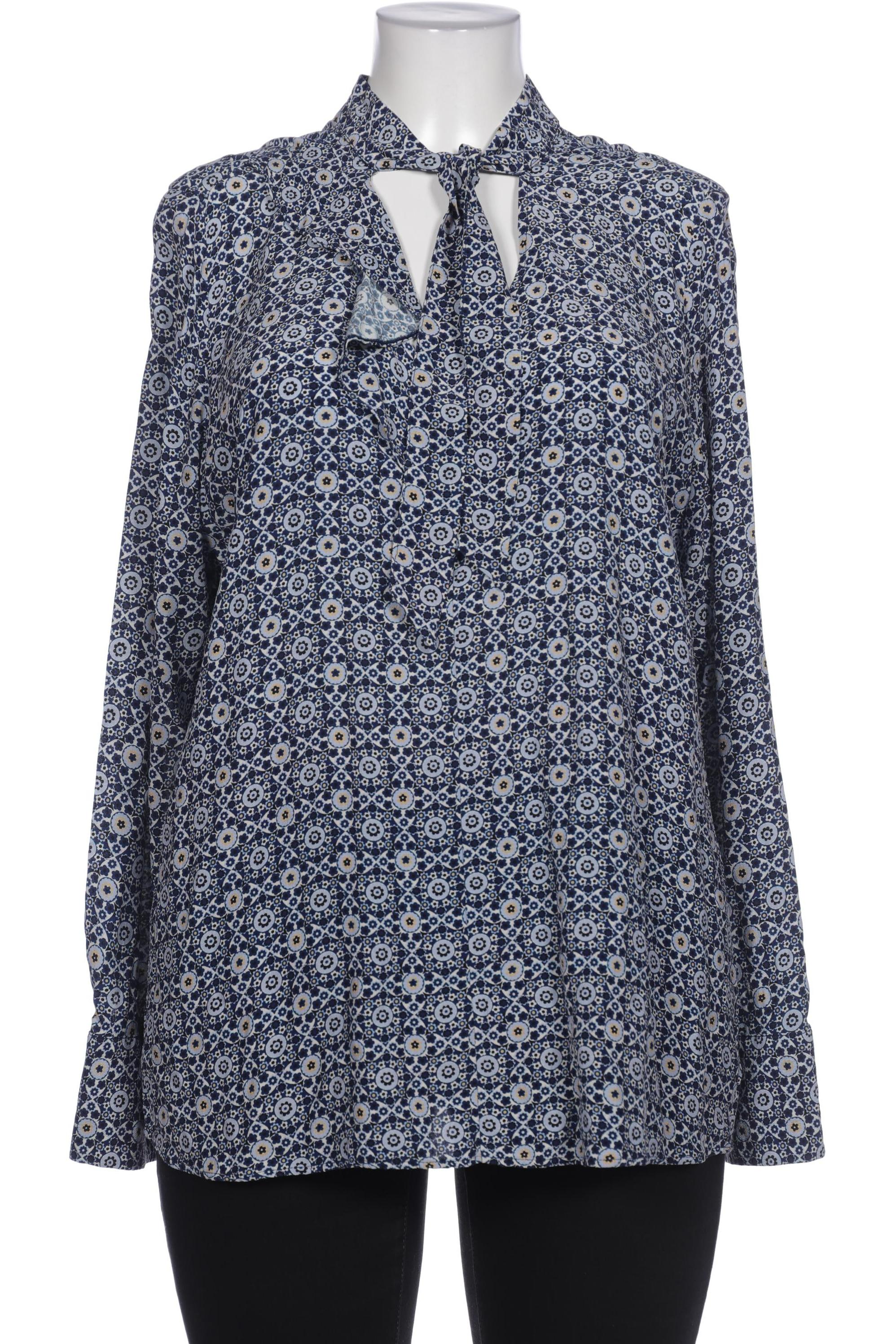 

Ulla Popken Damen Bluse, blau, Gr. 46