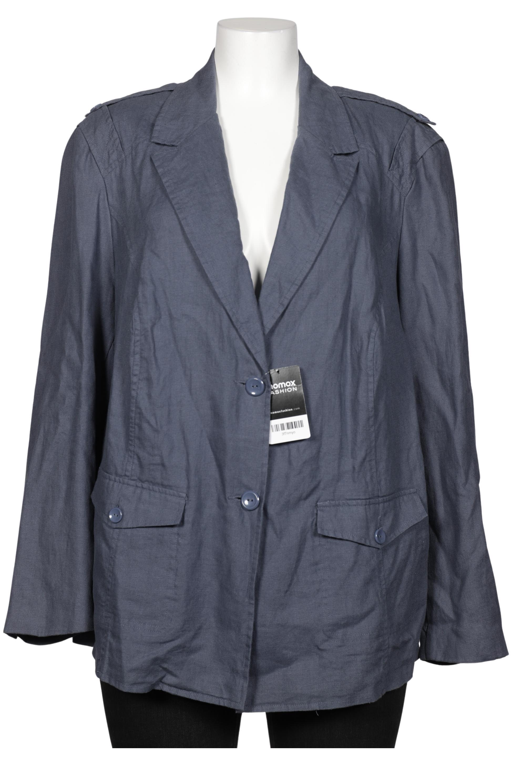 

Ulla Popken Damen Blazer, blau, Gr. 42