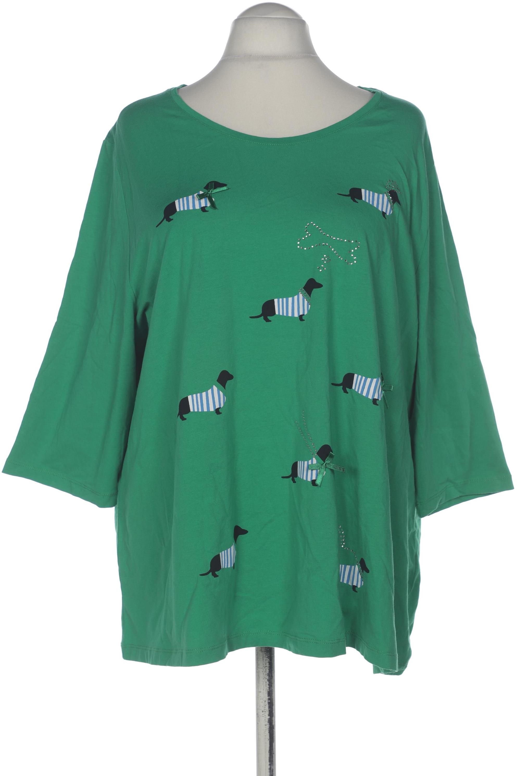 

Ulla Popken Damen T-Shirt, grün, Gr. 54
