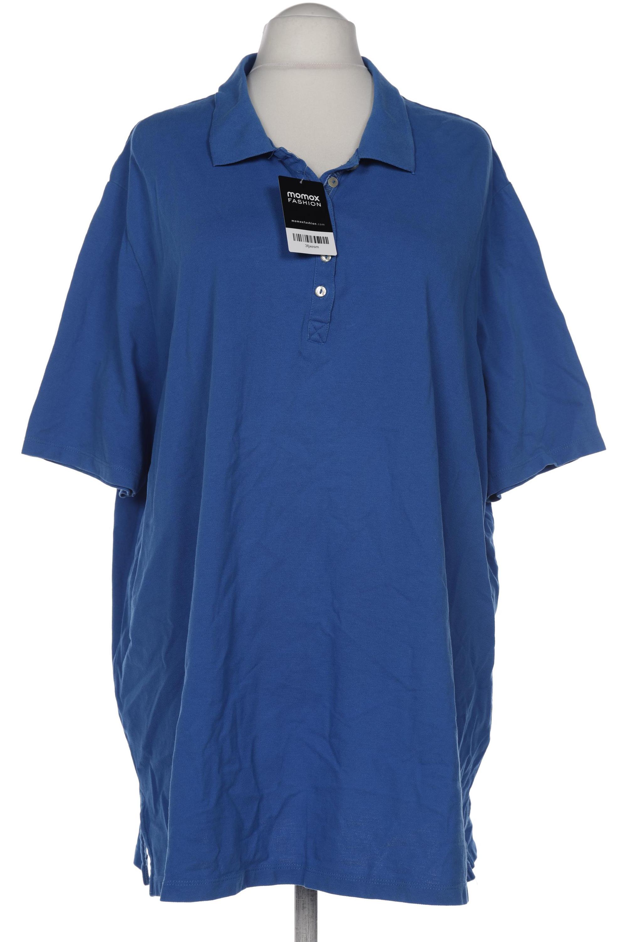

Ulla Popken Damen Poloshirt, blau, Gr. 60