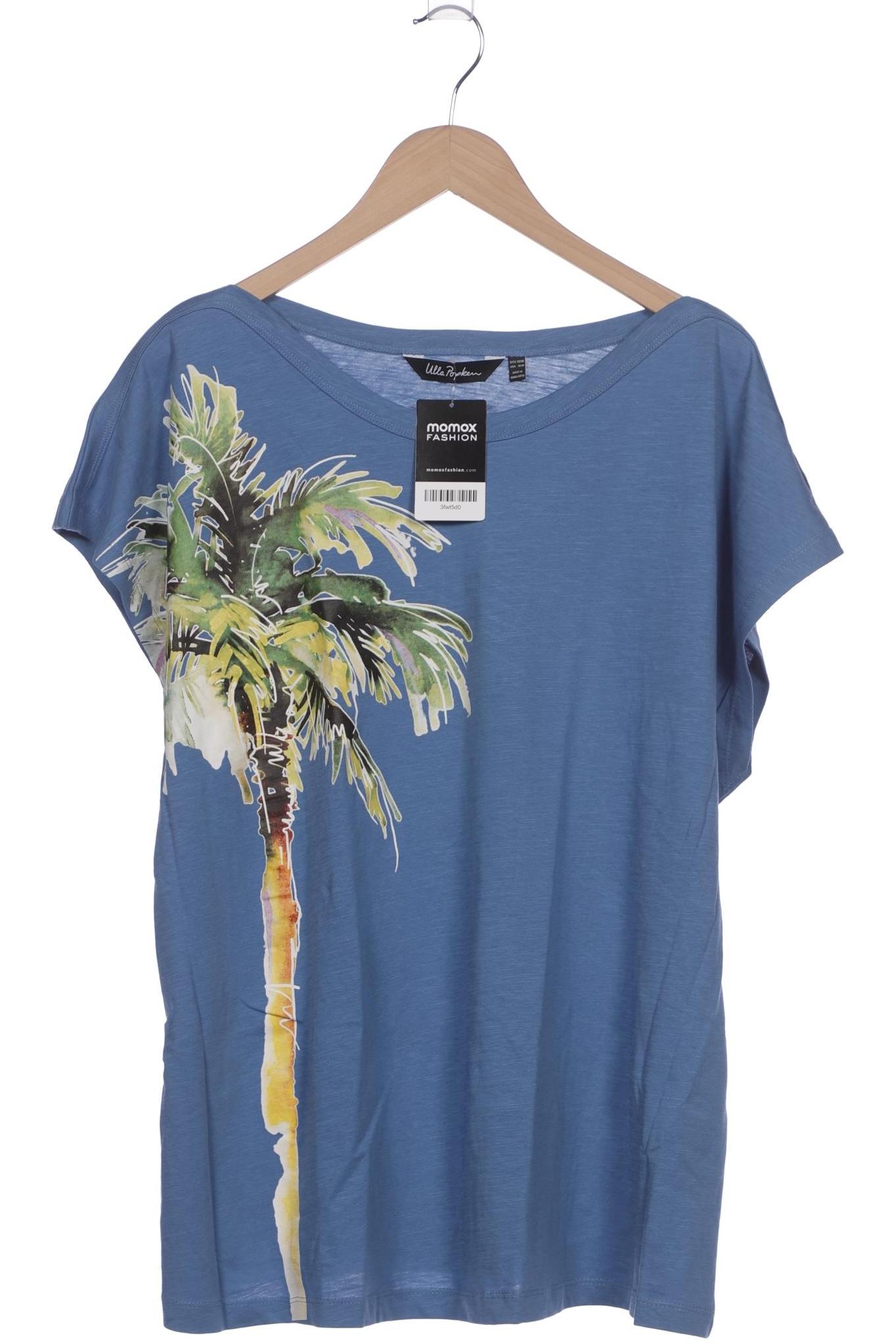 

Ulla Popken Damen T-Shirt, blau, Gr. 46