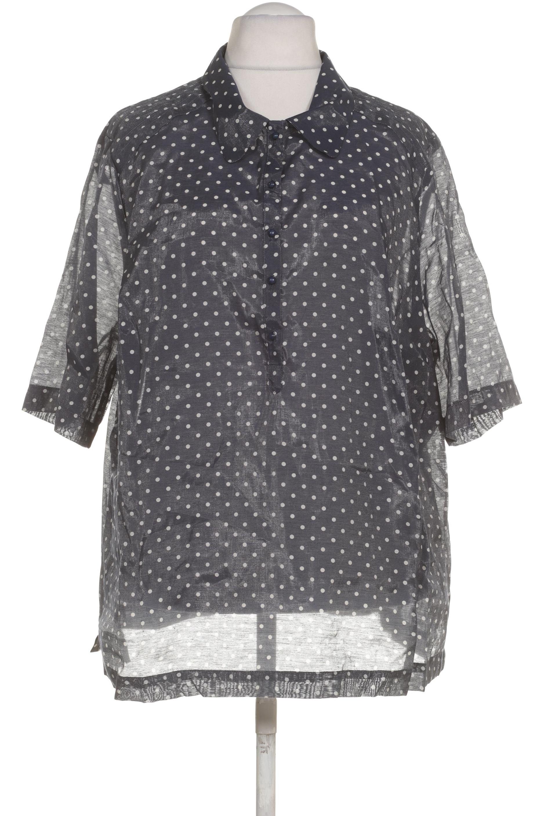

Ulla Popken Damen Bluse, blau, Gr. 54