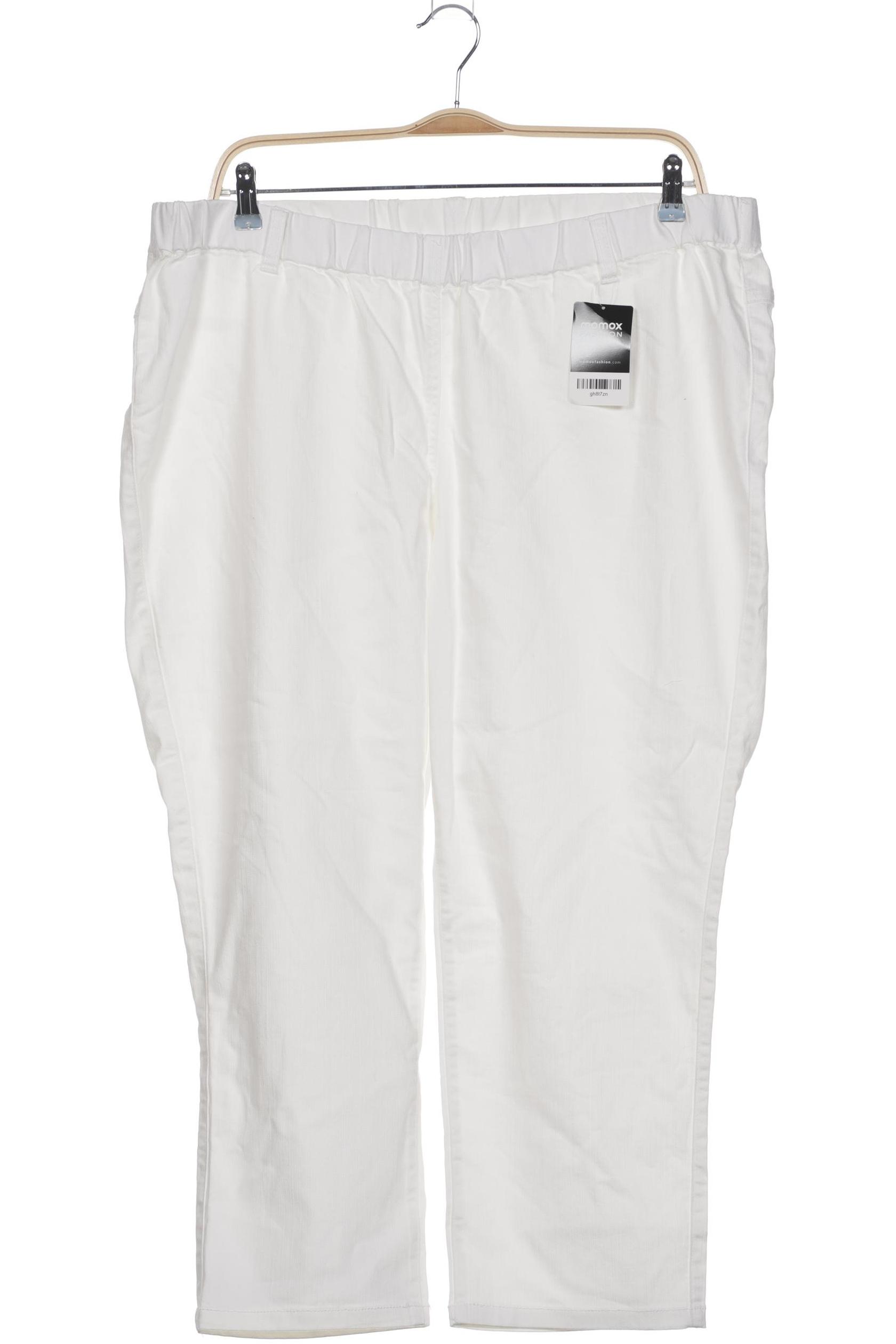 

Ulla Popken Damen Stoffhose, weiß, Gr. 54