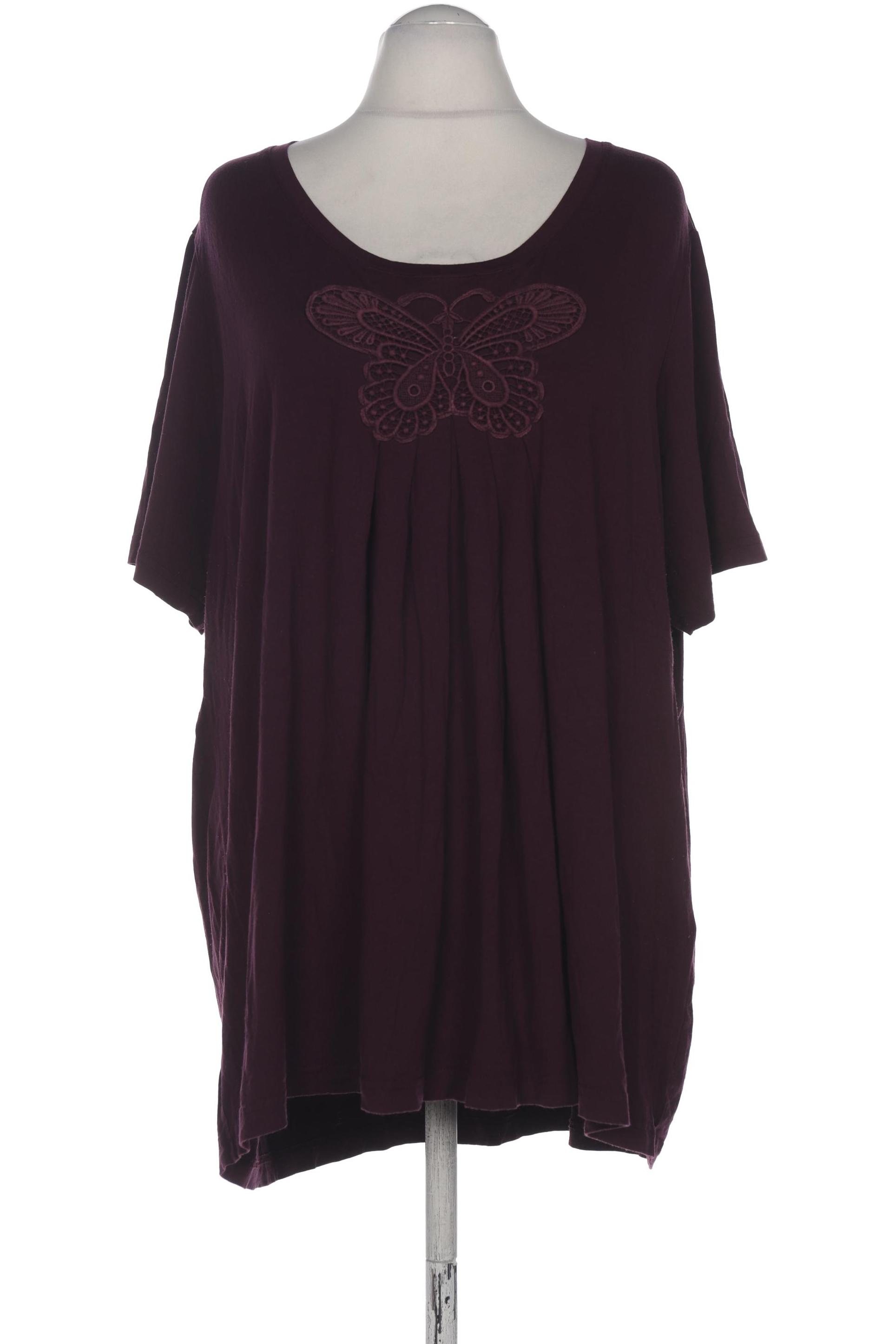 

Ulla Popken Damen T-Shirt, flieder, Gr. 54