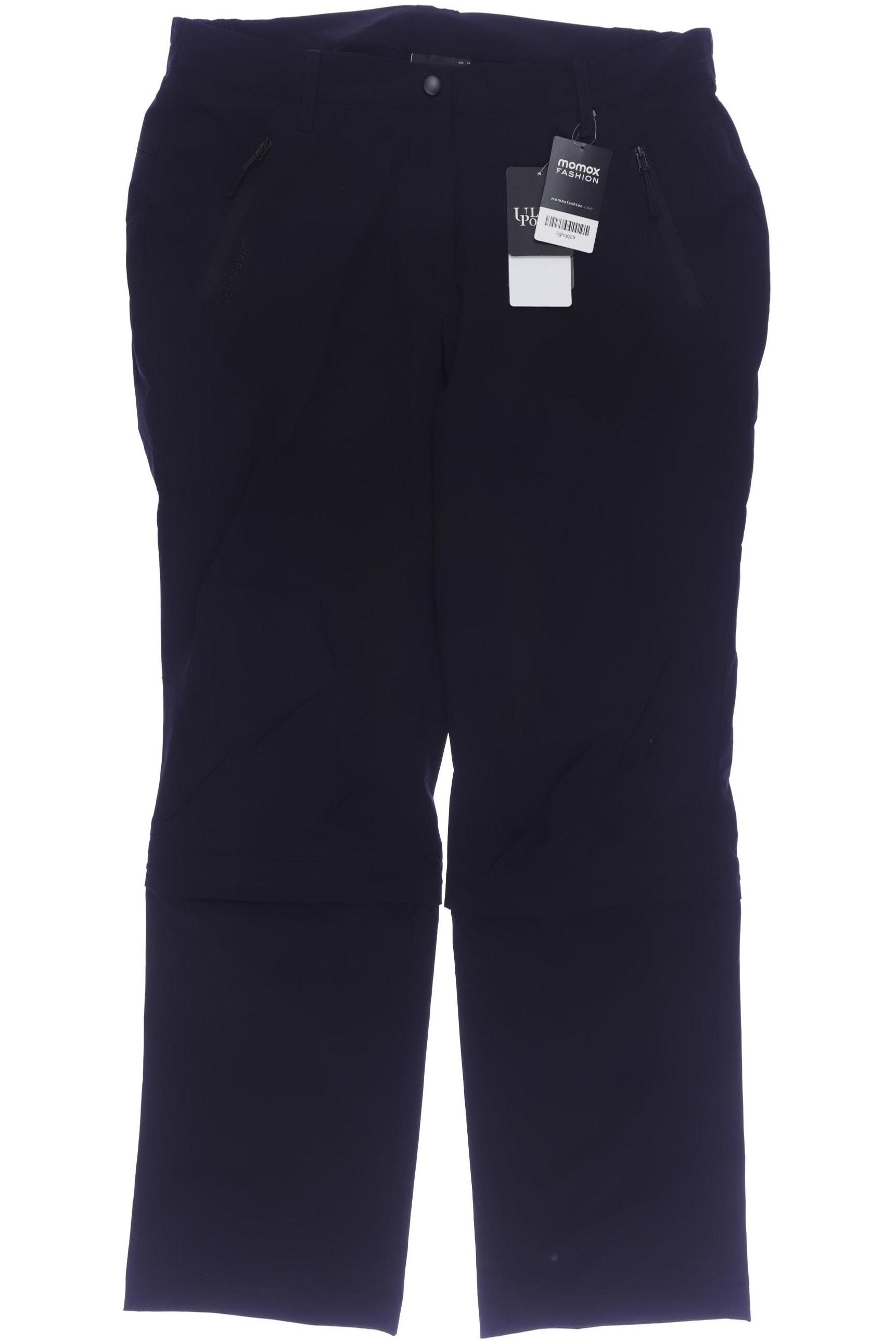 

Ulla Popken Damen Stoffhose, schwarz, Gr. 46