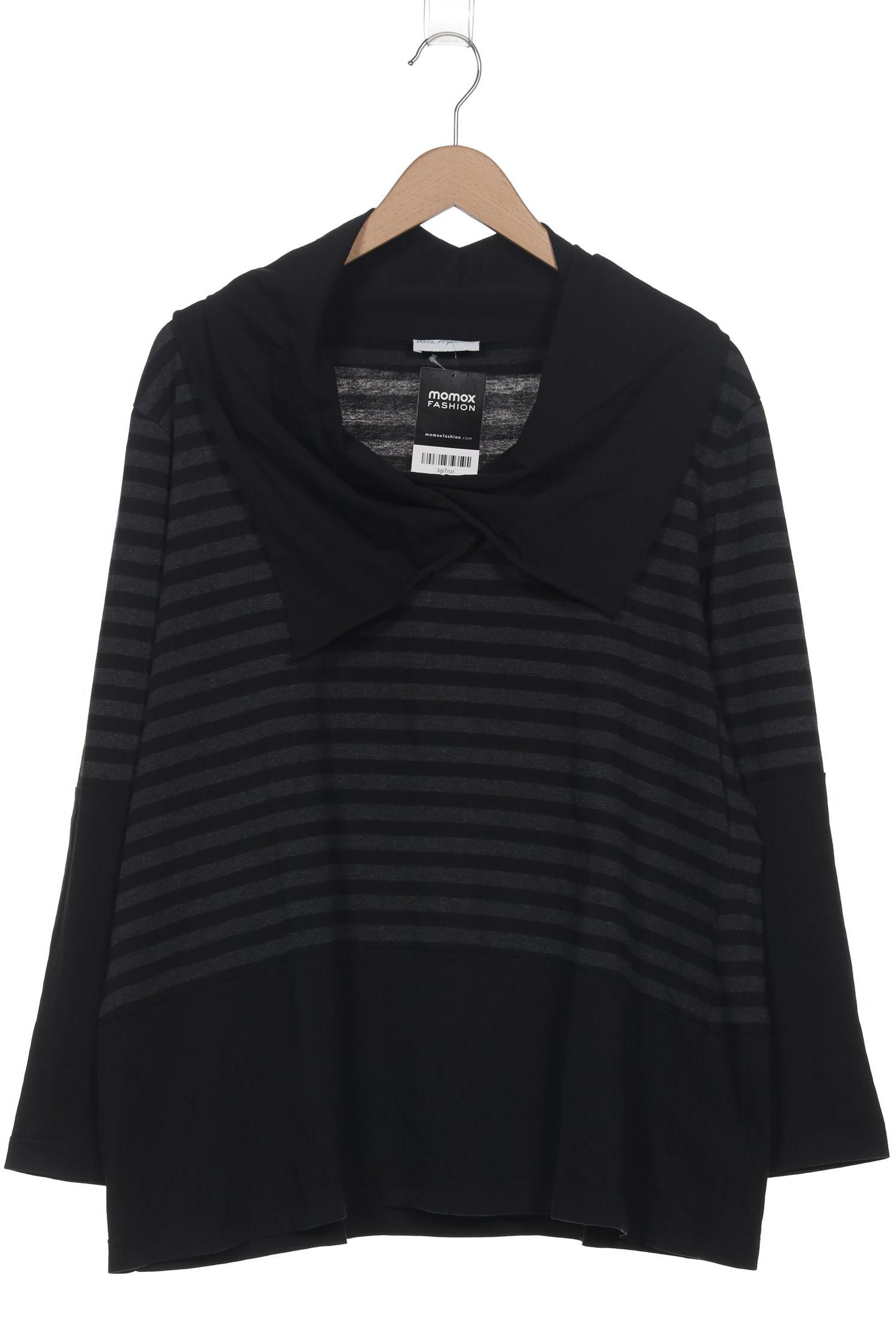

Ulla Popken Damen Langarmshirt, schwarz, Gr. 50