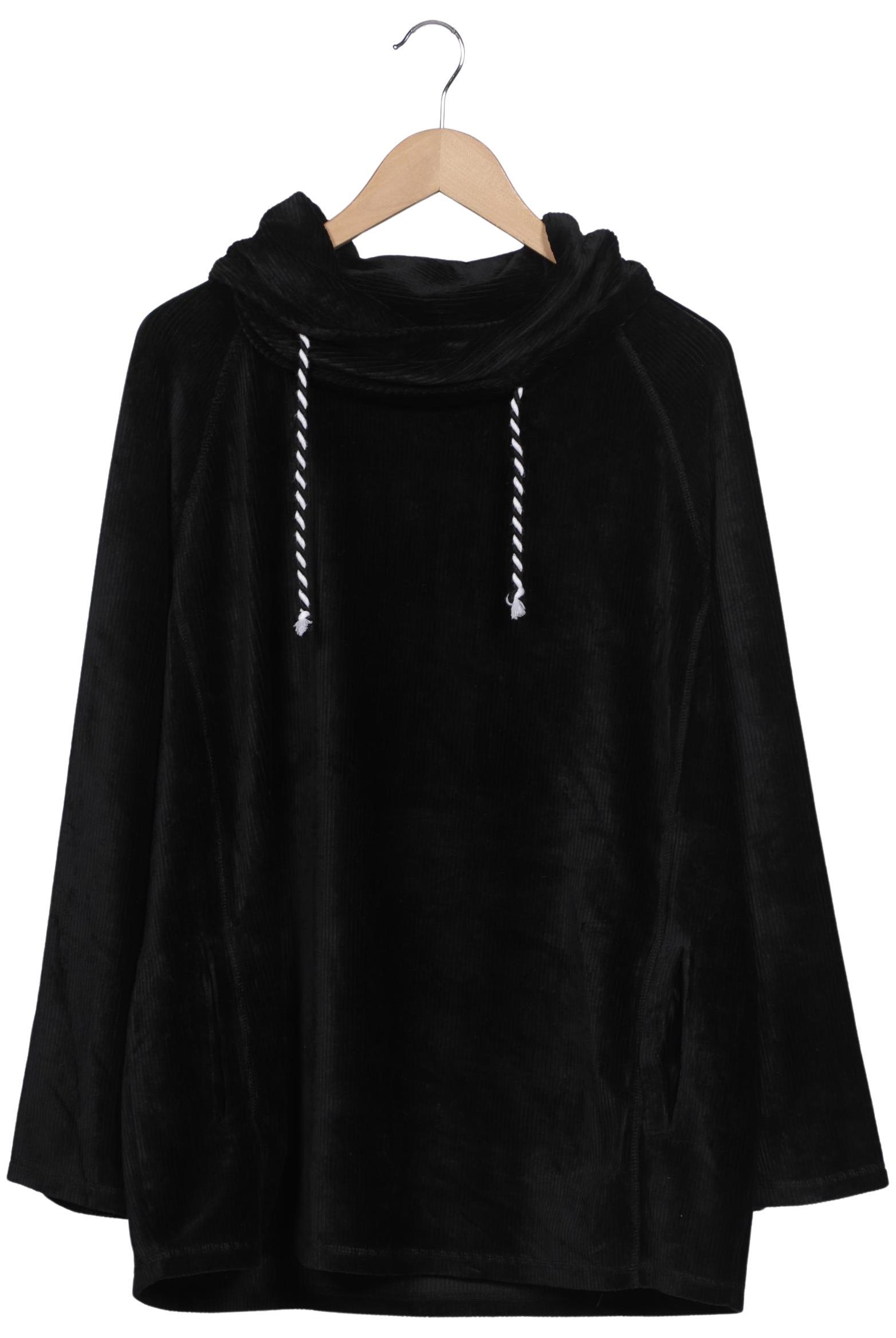 

Ulla Popken Damen Sweatshirt, schwarz, Gr. 46