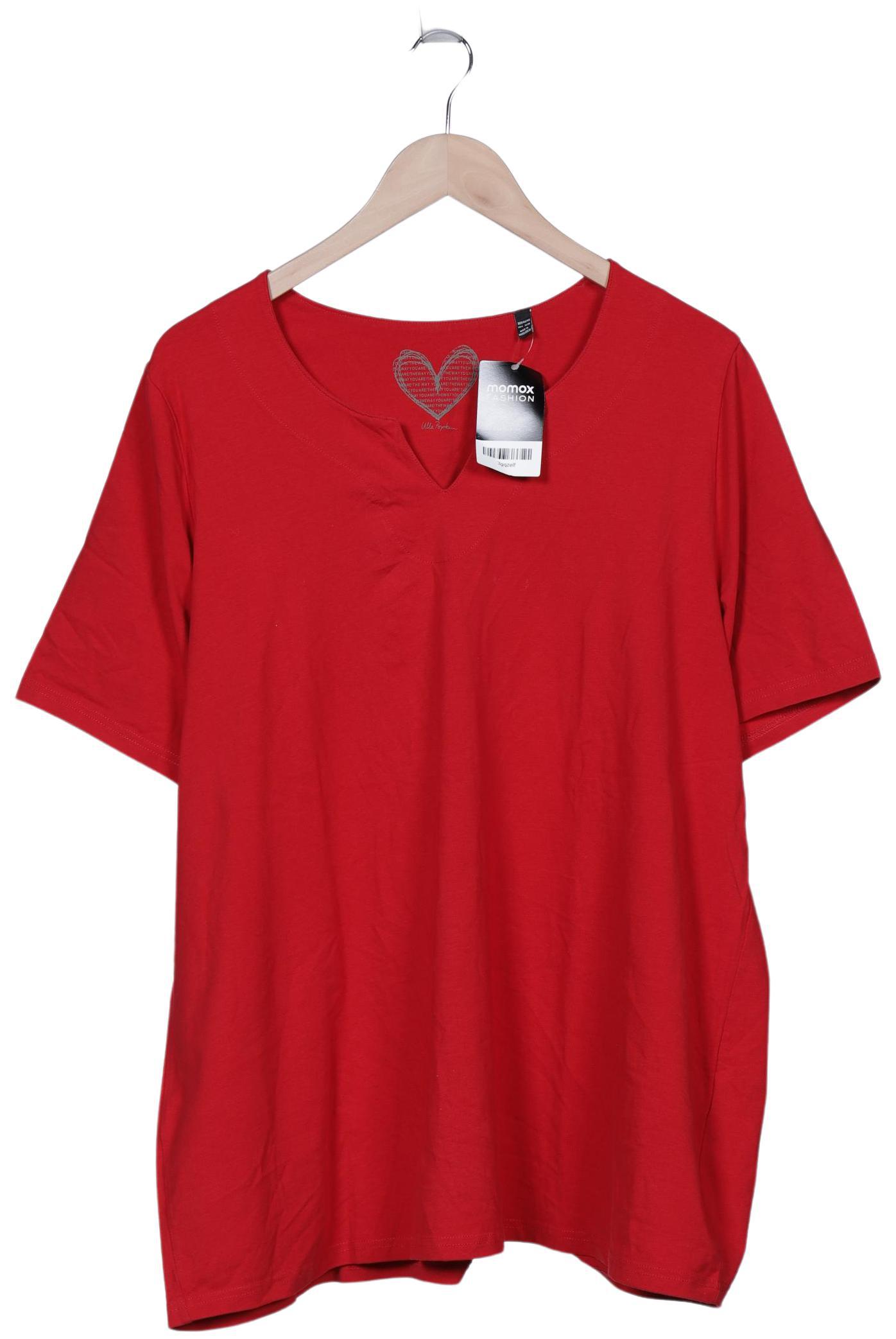 

Ulla Popken Damen T-Shirt, rot, Gr. 46