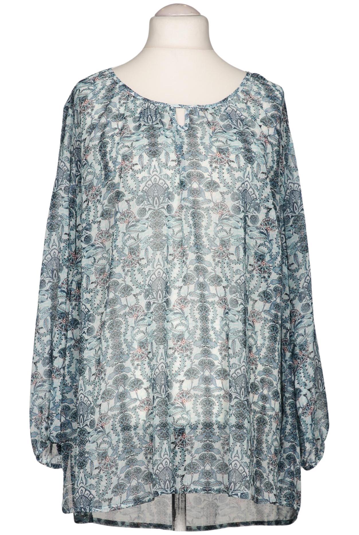 

Ulla Popken Damen Bluse, blau, Gr. 50