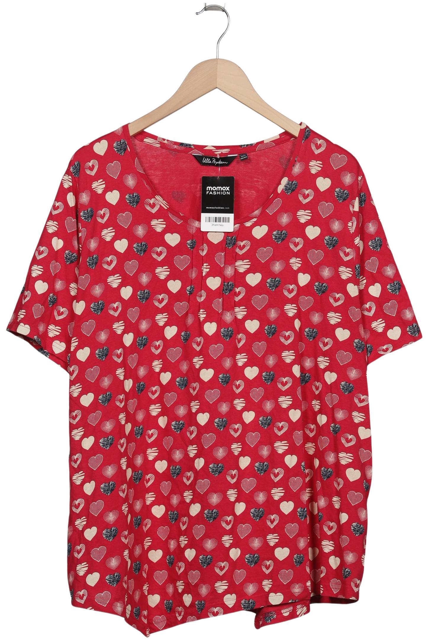 

Ulla Popken Damen T-Shirt, rot, Gr. 50