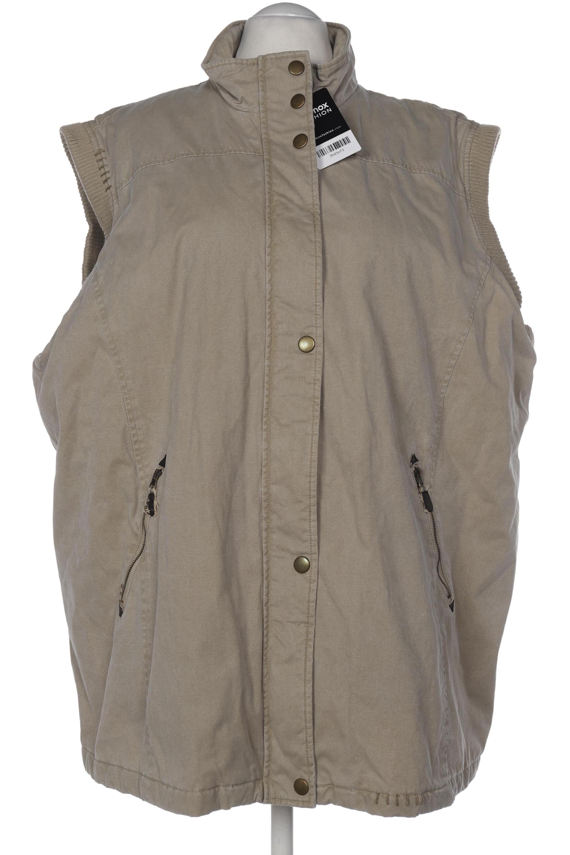 

Ulla Popken Damen Weste, beige, Gr. 54