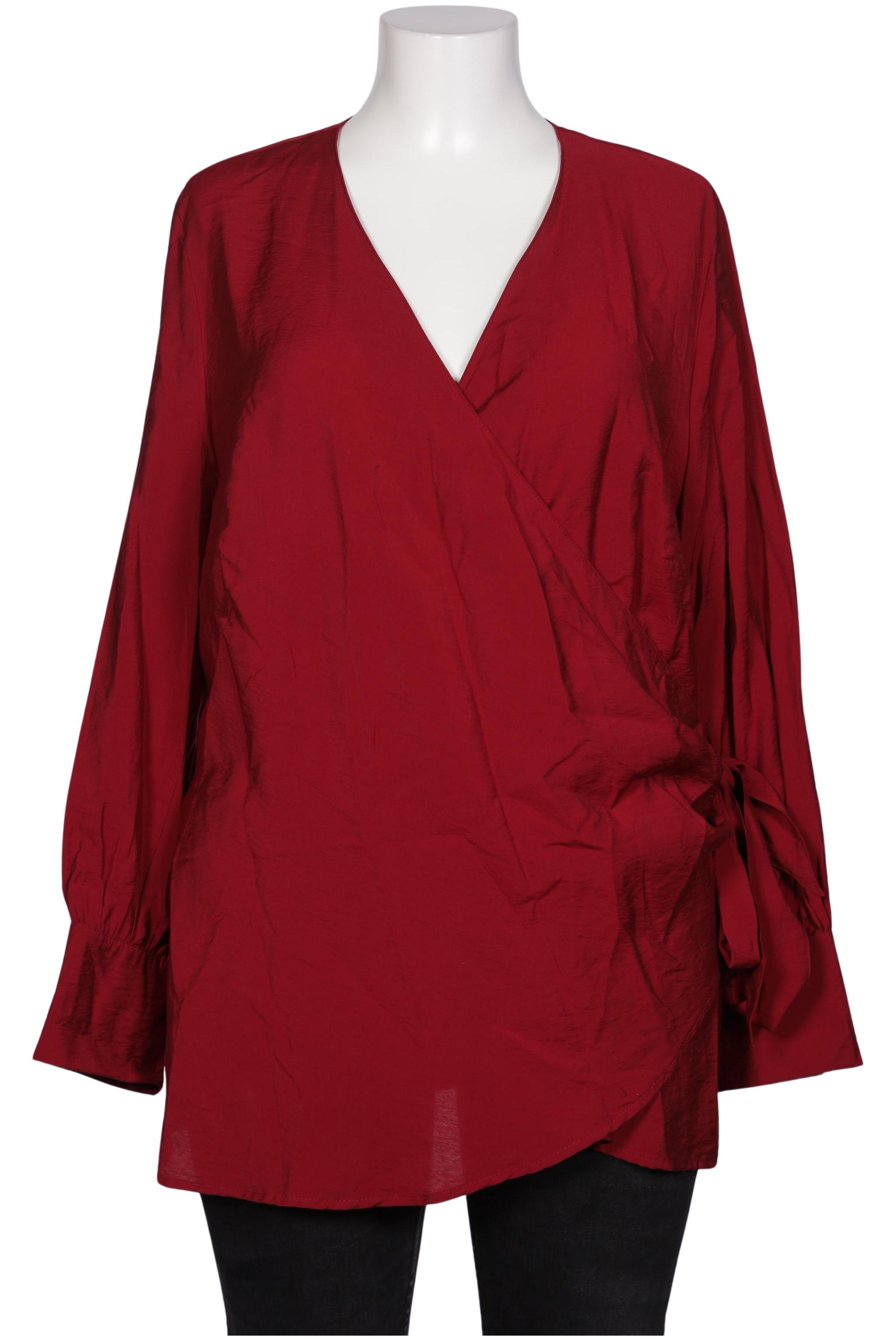 

Ulla Popken Damen Bluse, bordeaux, Gr. 50