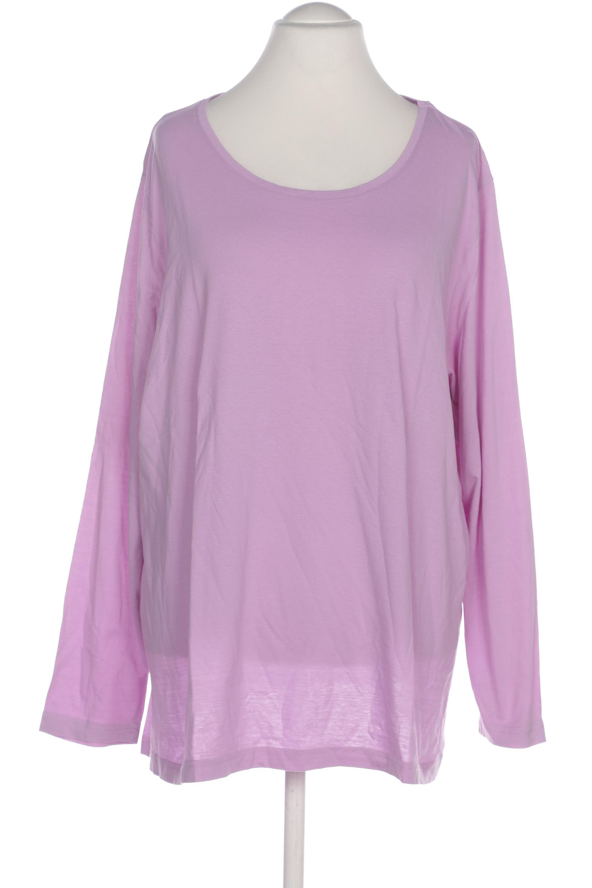 

Ulla Popken Damen Langarmshirt, flieder, Gr. 52