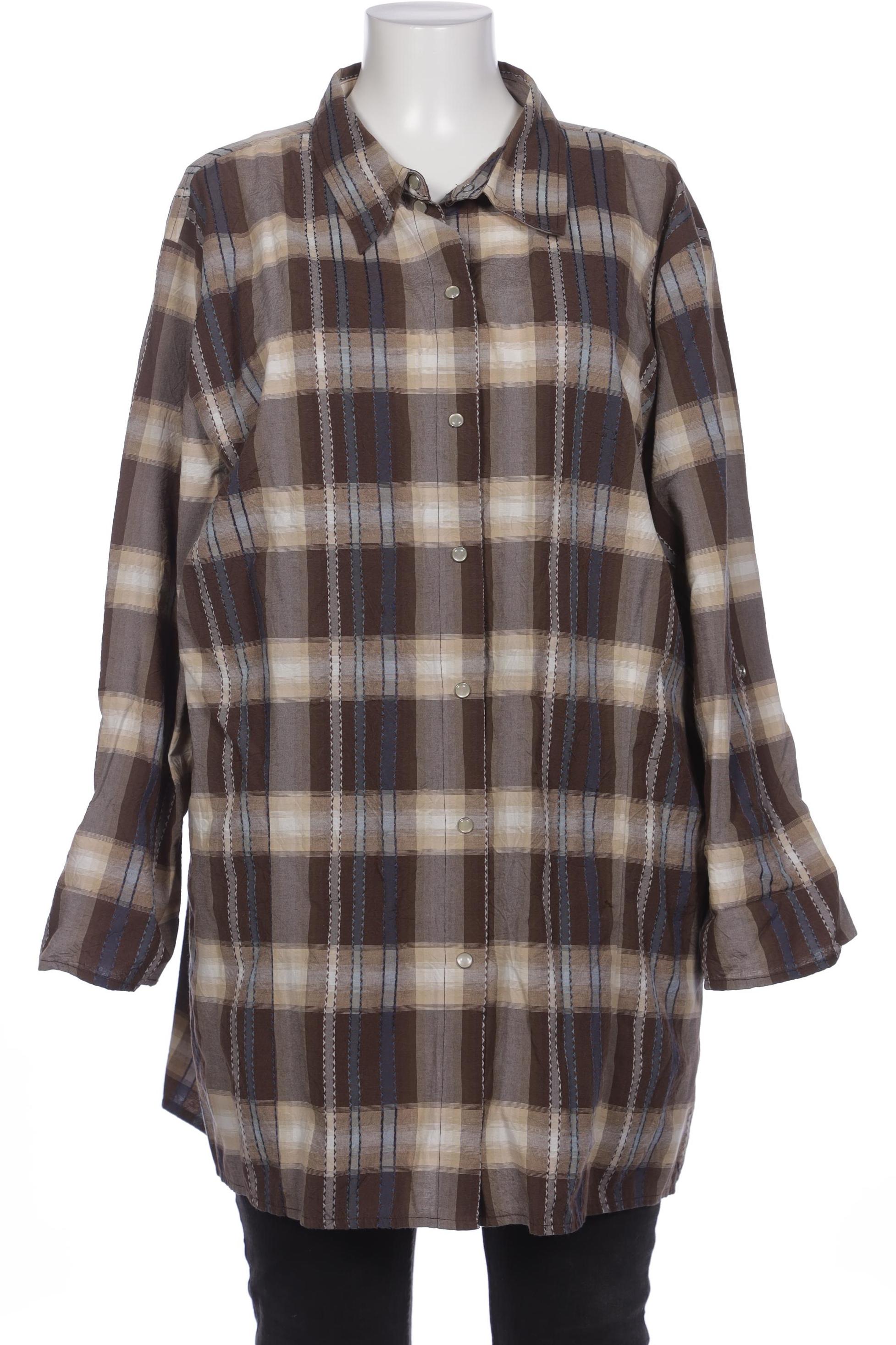 

Ulla Popken Damen Bluse, braun, Gr. 50