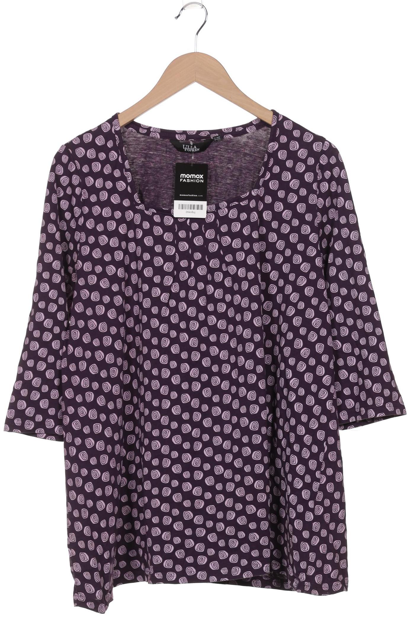

Ulla Popken Damen Langarmshirt, flieder, Gr. 46