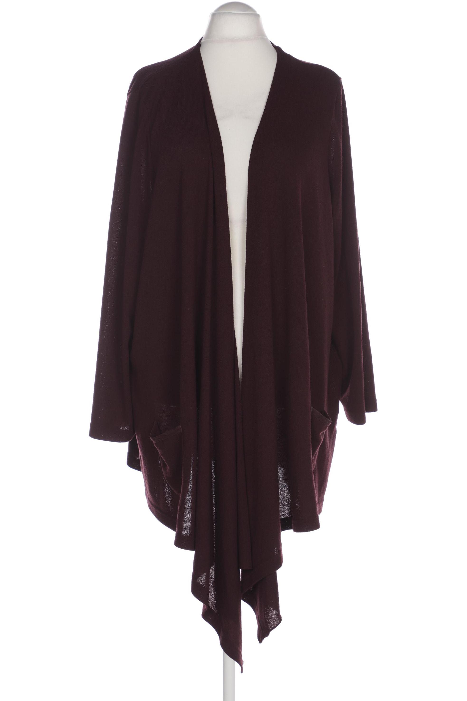 

Ulla Popken Damen Strickjacke, bordeaux, Gr. 62