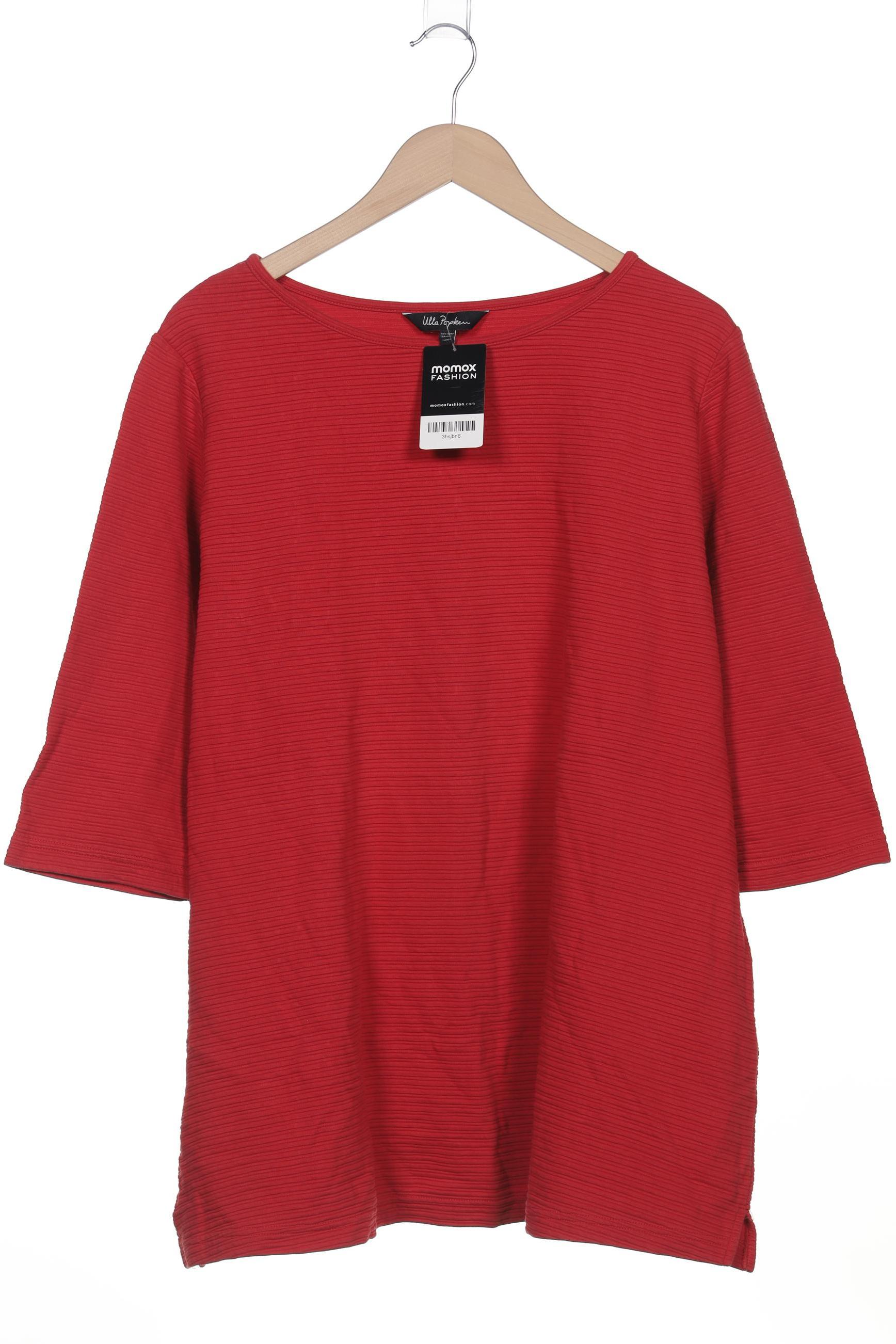 

Ulla Popken Damen Langarmshirt, rot, Gr. 50
