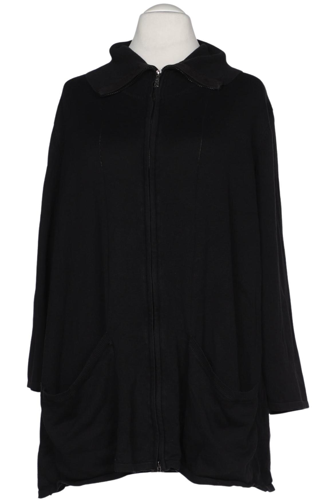 

Ulla Popken Damen Strickjacke, schwarz, Gr. 54