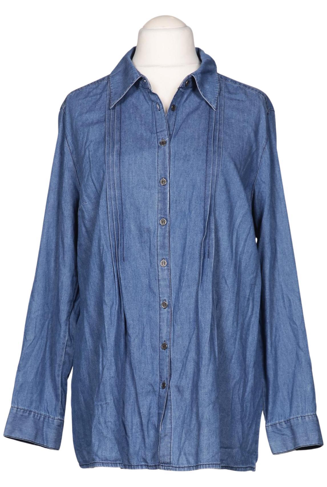 

Ulla Popken Damen Bluse, blau, Gr. 46