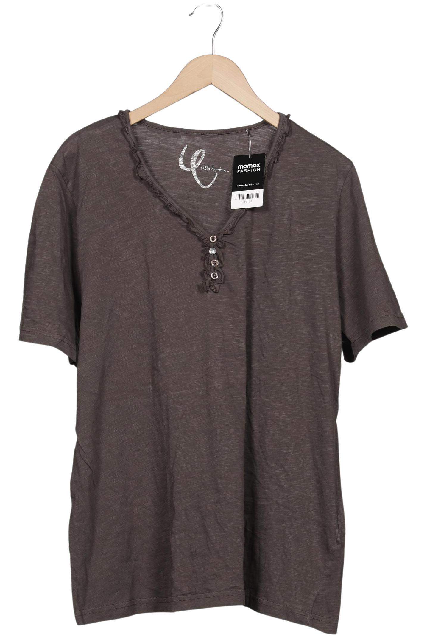 

Ulla Popken Damen T-Shirt, grau, Gr. 50