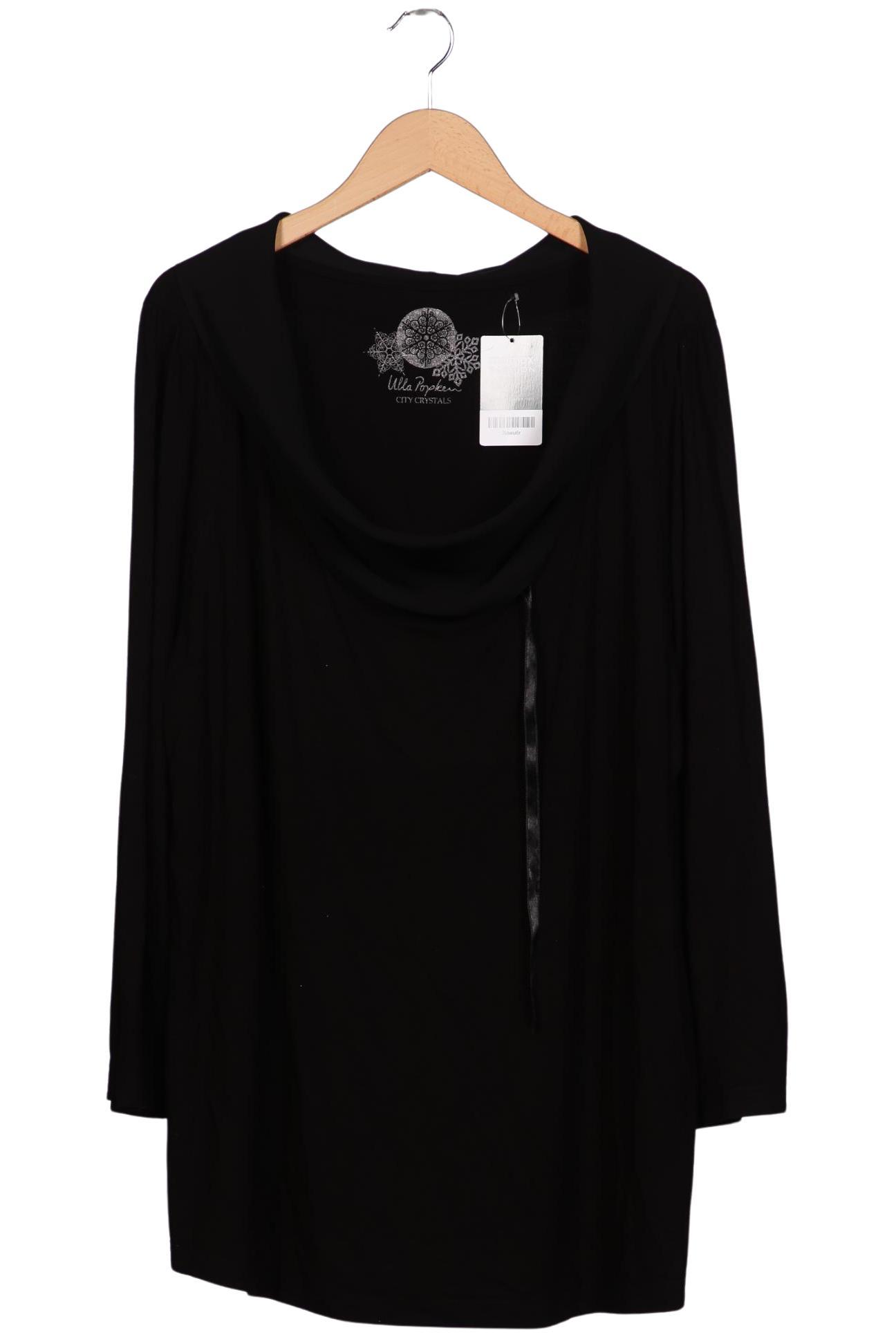 

Ulla Popken Damen Langarmshirt, schwarz, Gr. 54