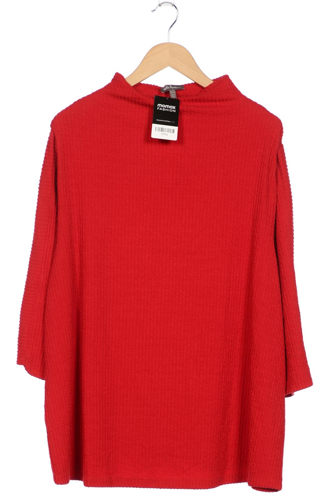 

Ulla Popken Damen Langarmshirt, rot, Gr. 50