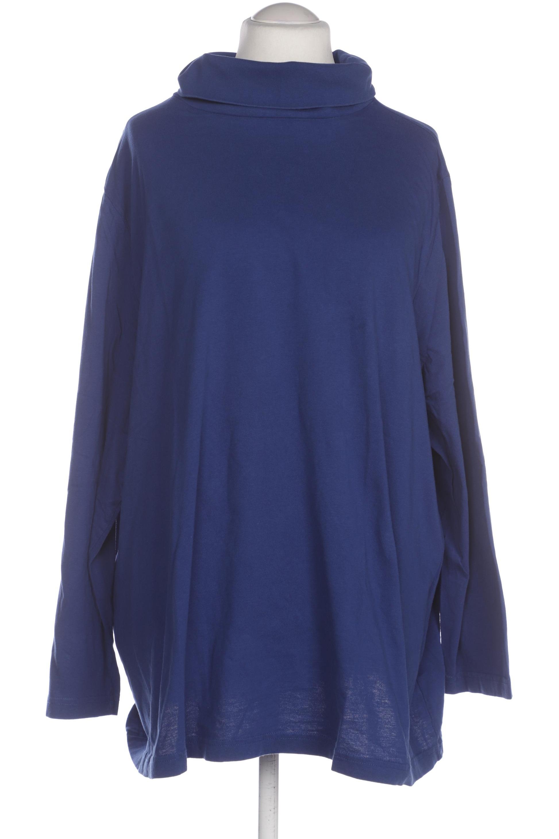 

Ulla Popken Damen Langarmshirt, blau, Gr. 58