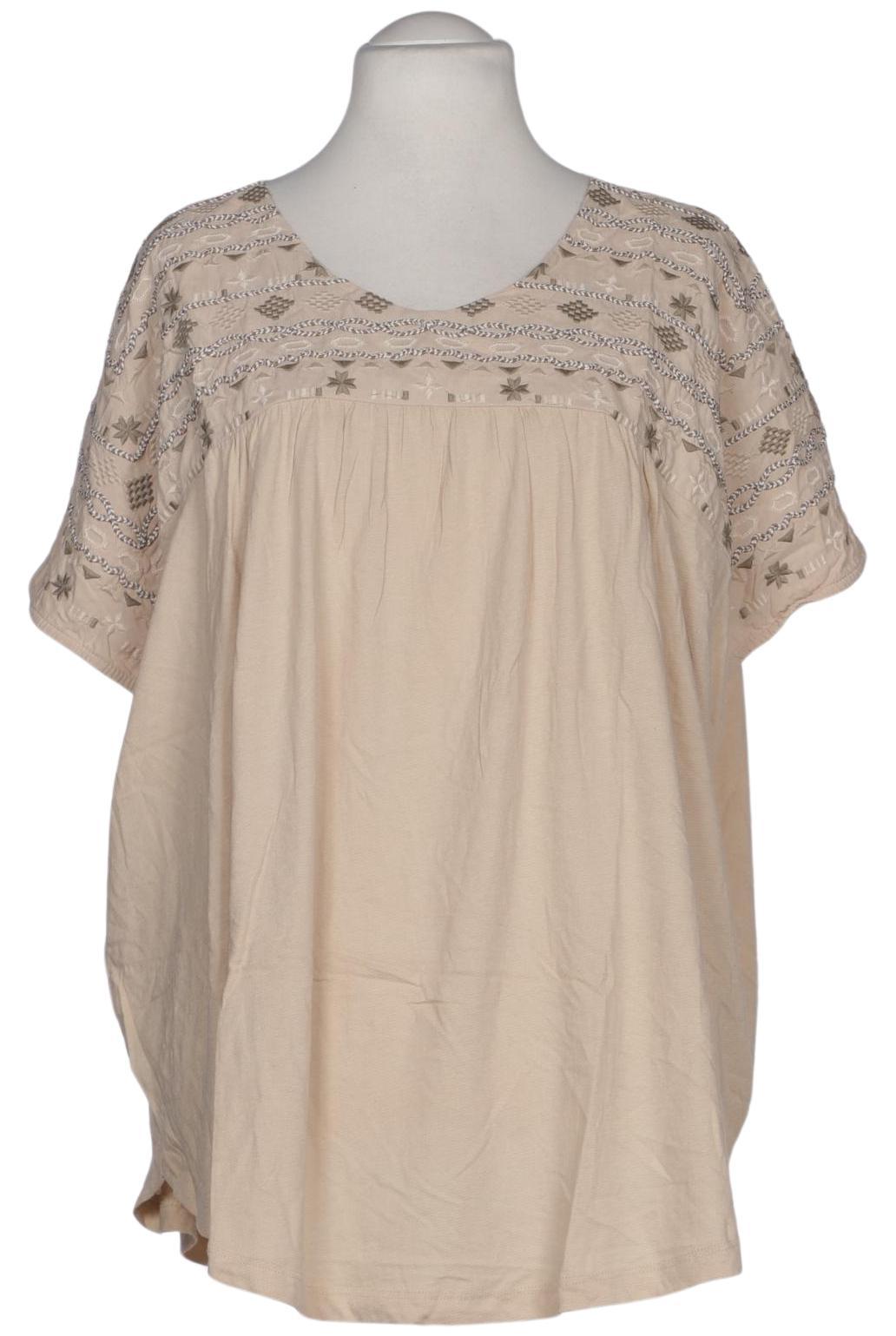 

Ulla Popken Damen T-Shirt, beige, Gr. 54