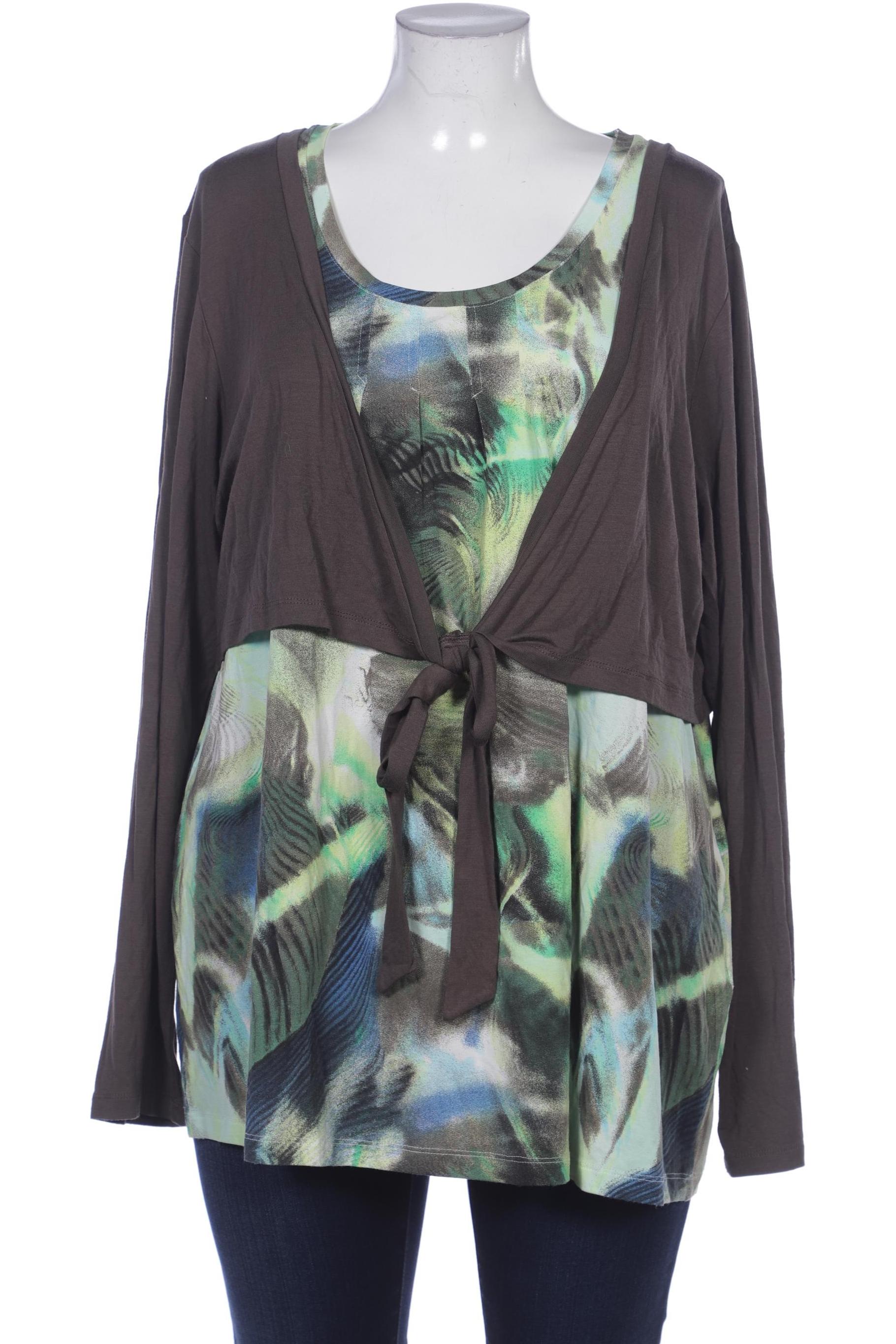 

Ulla Popken Damen Bluse, braun, Gr. 46