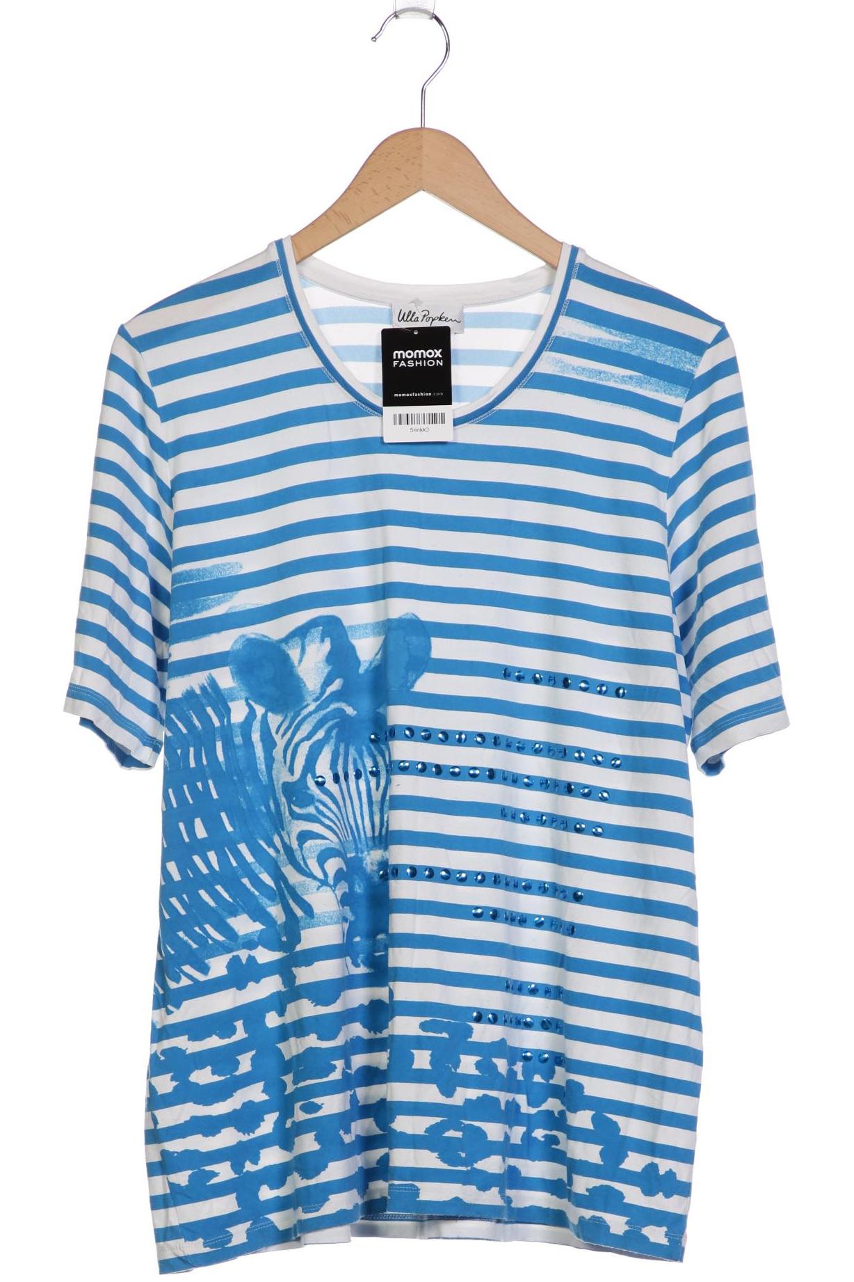 

Ulla Popken Damen T-Shirt, blau, Gr. 42