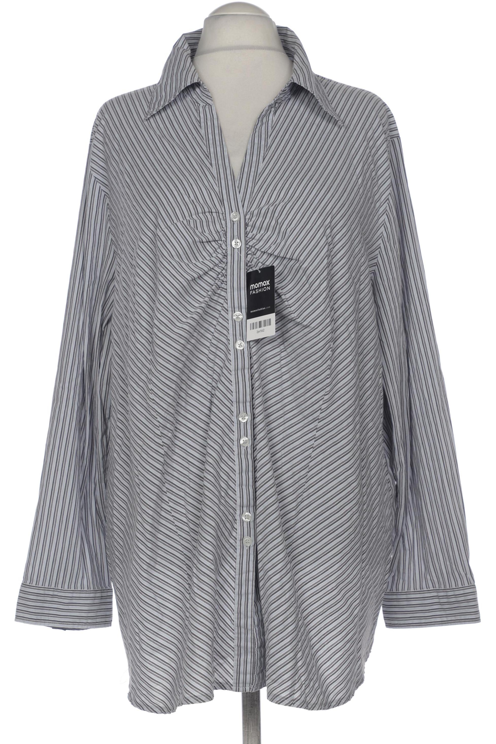 

Ulla Popken Damen Bluse, grau, Gr. 56
