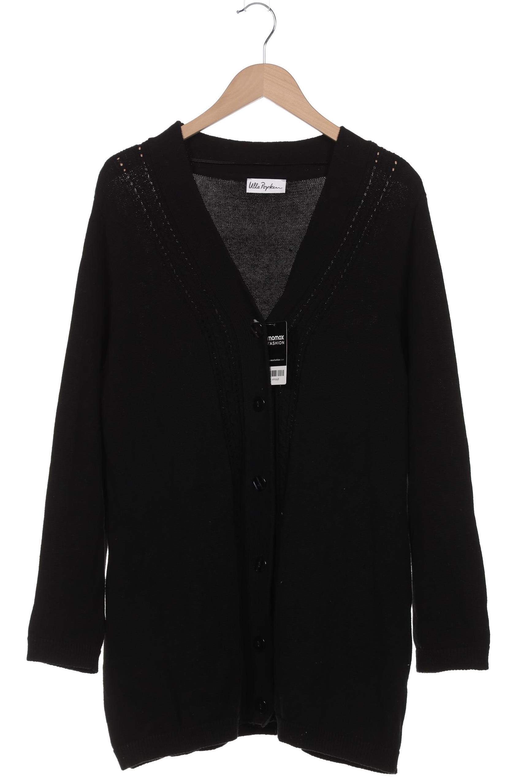 

Ulla Popken Damen Strickjacke, schwarz, Gr. 46