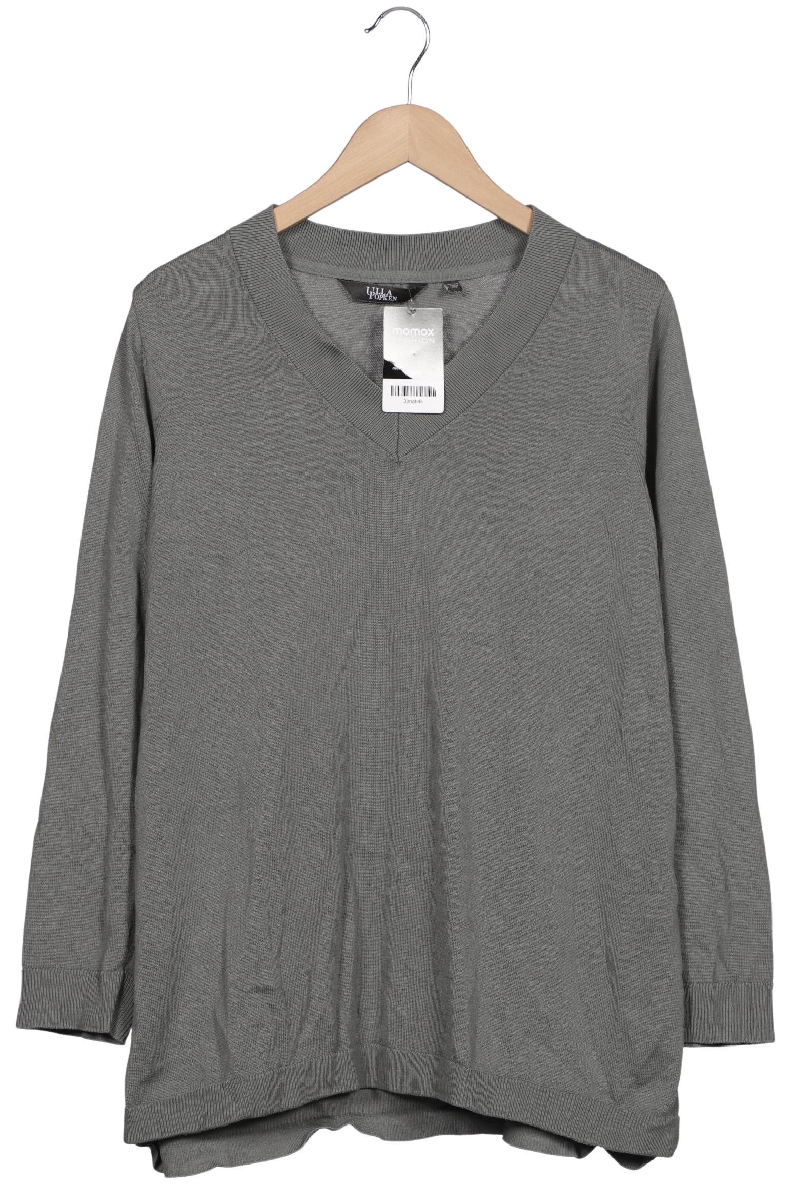 

Ulla Popken Damen Pullover, grau, Gr. 46