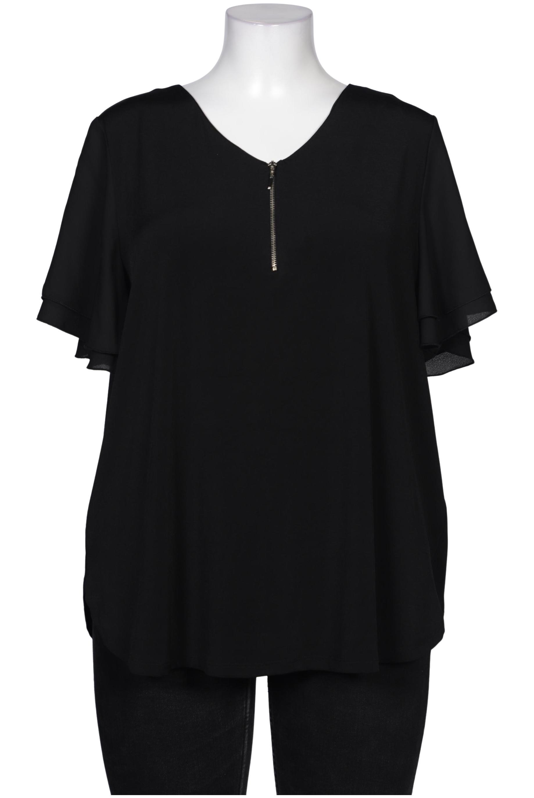 

Ulla Popken Damen Bluse, schwarz, Gr. 46