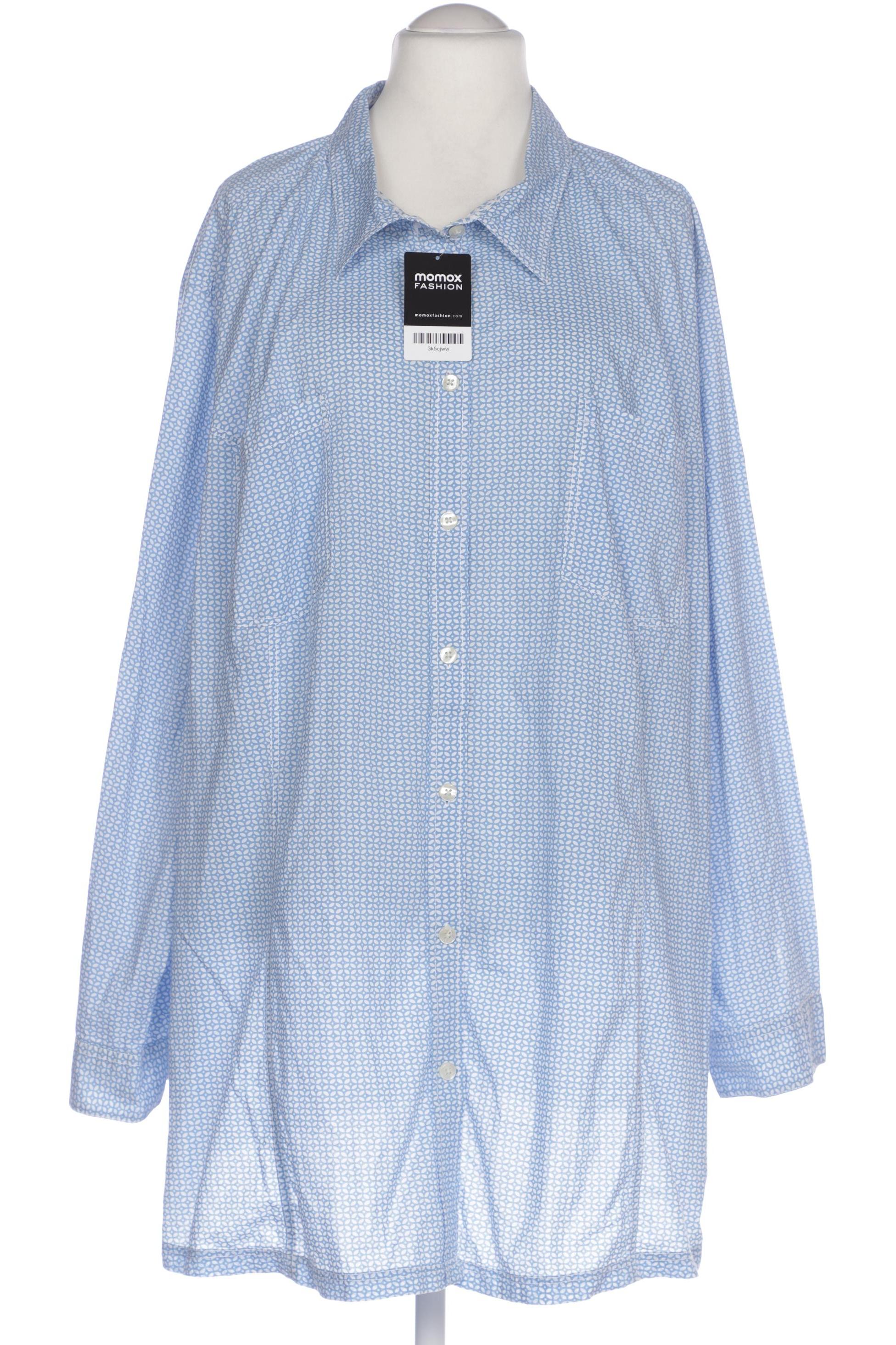 

Ulla Popken Damen Bluse, blau, Gr. 66