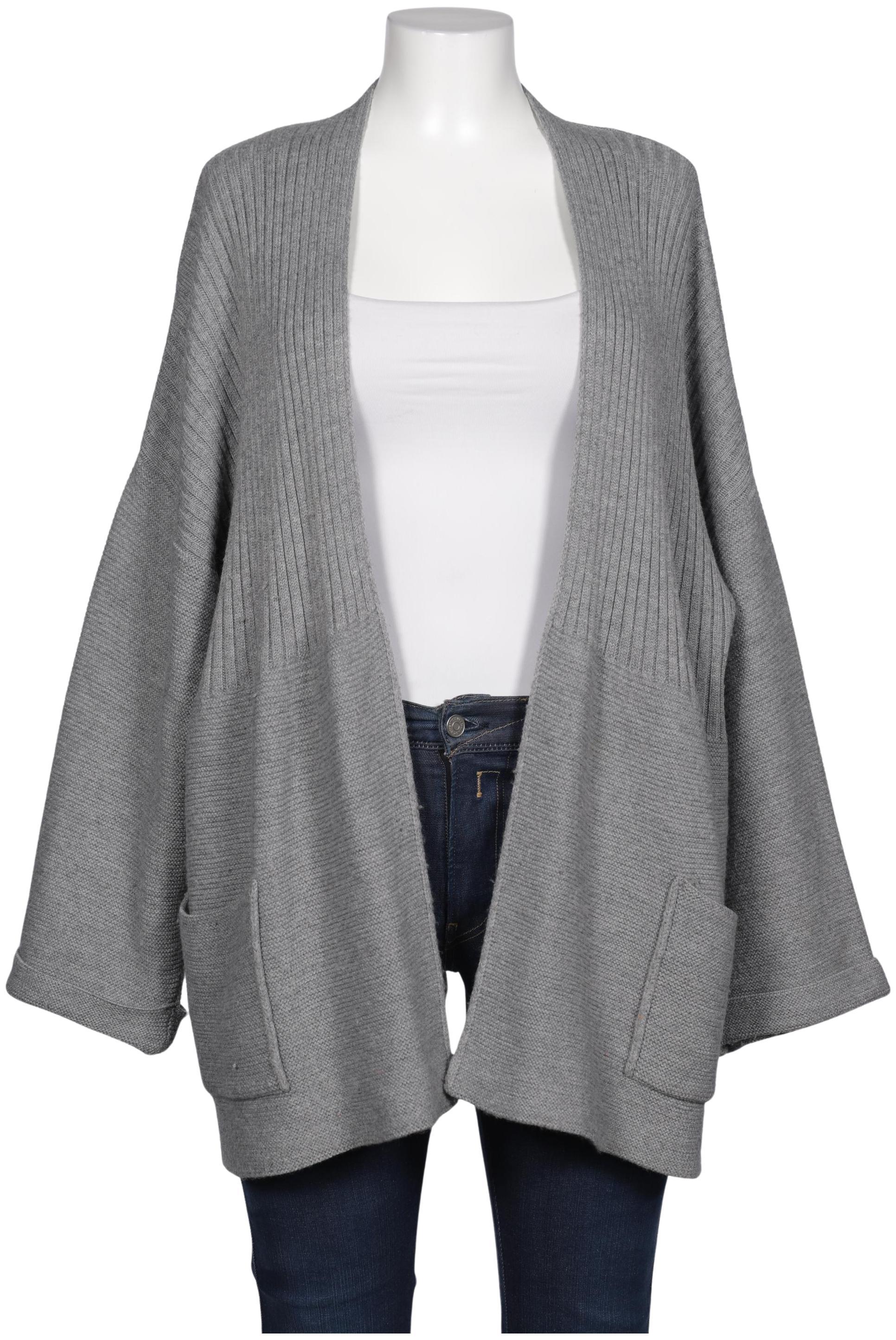 

Ulla Popken Damen Strickjacke, grau, Gr. 50