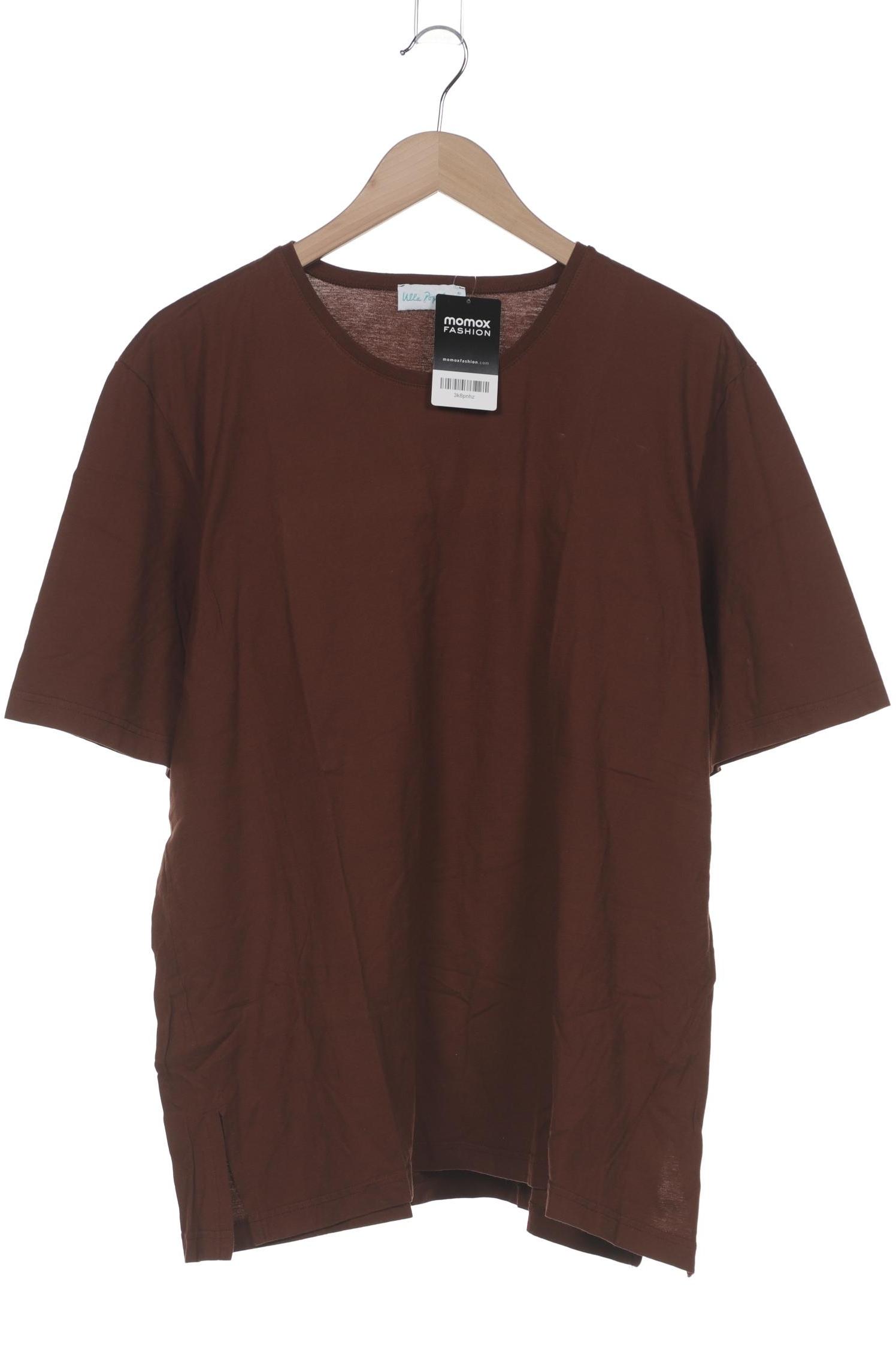 

Ulla Popken Damen T-Shirt, braun, Gr. 46