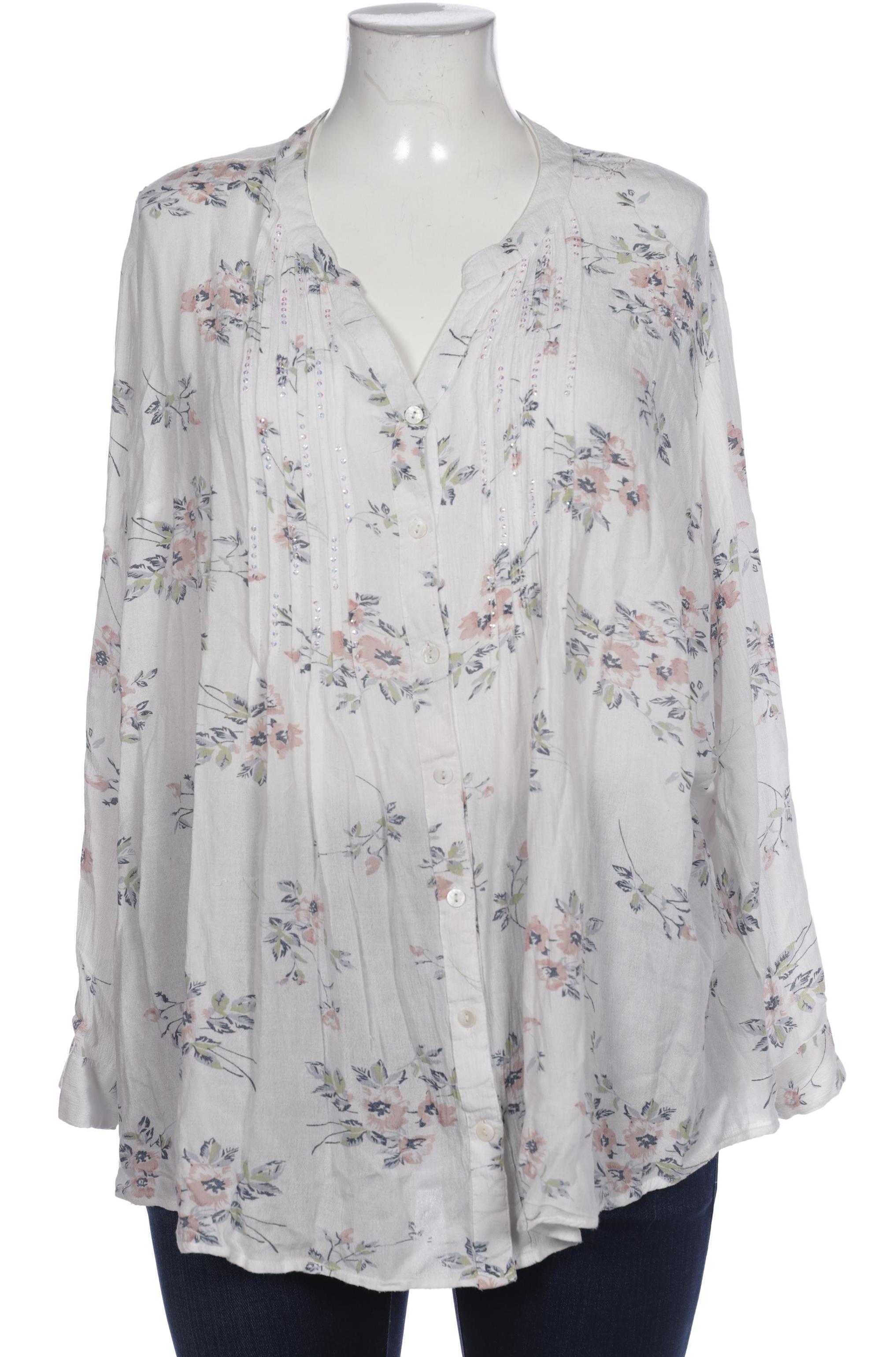 

Ulla Popken Damen Bluse, weiß, Gr. 50