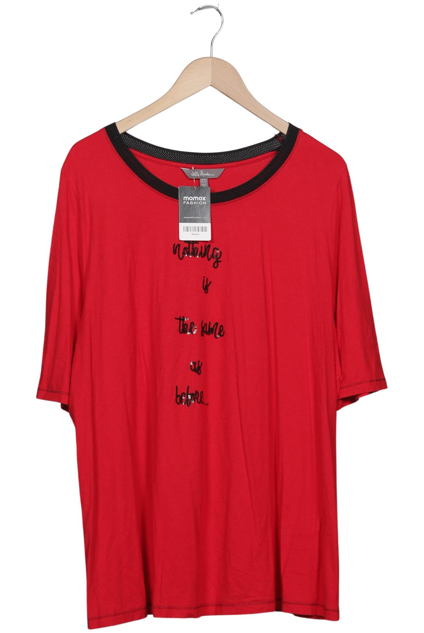 

Ulla Popken Damen T-Shirt, rot, Gr. 50
