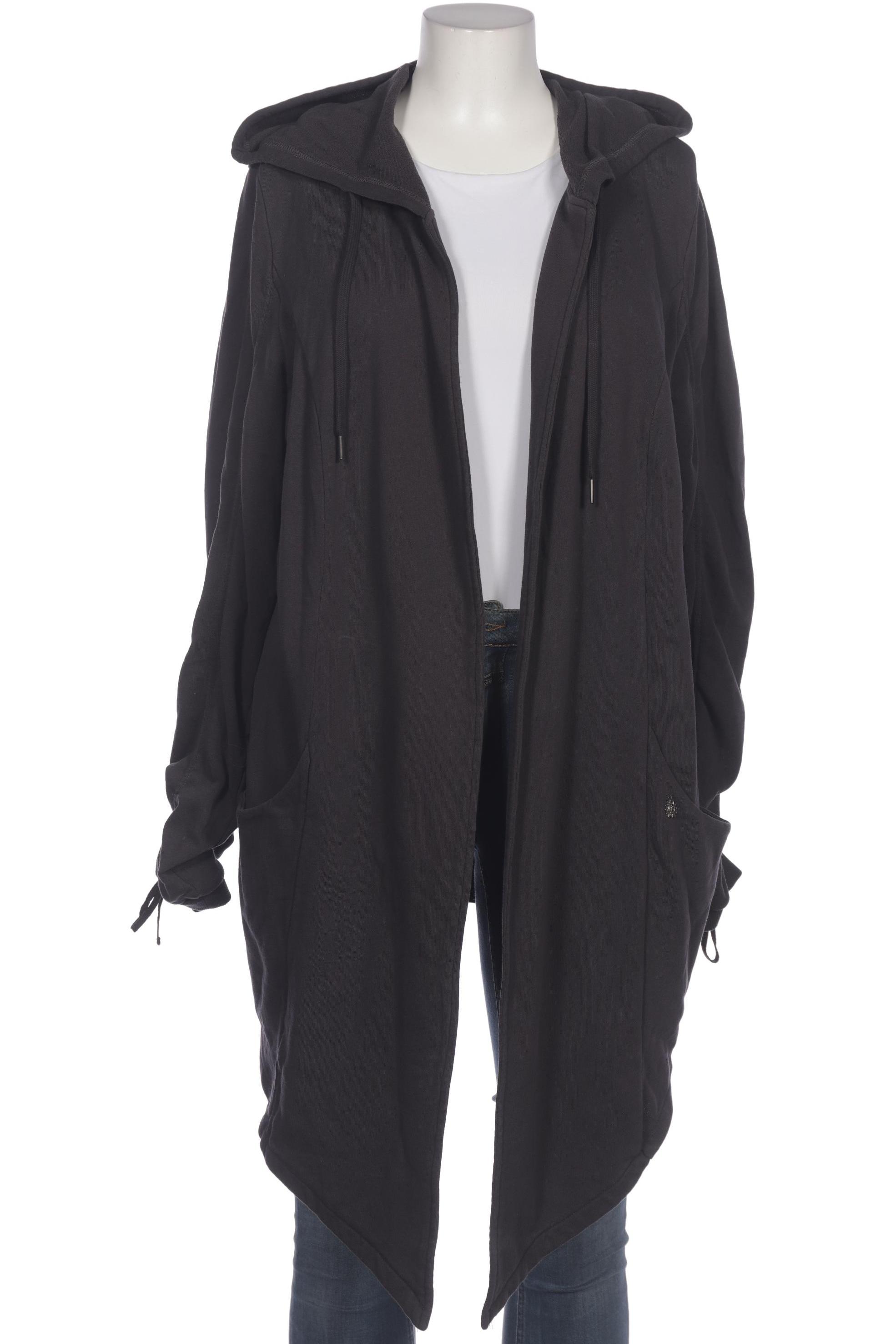 

Ulla Popken Damen Kapuzenpullover, grau, Gr. 46