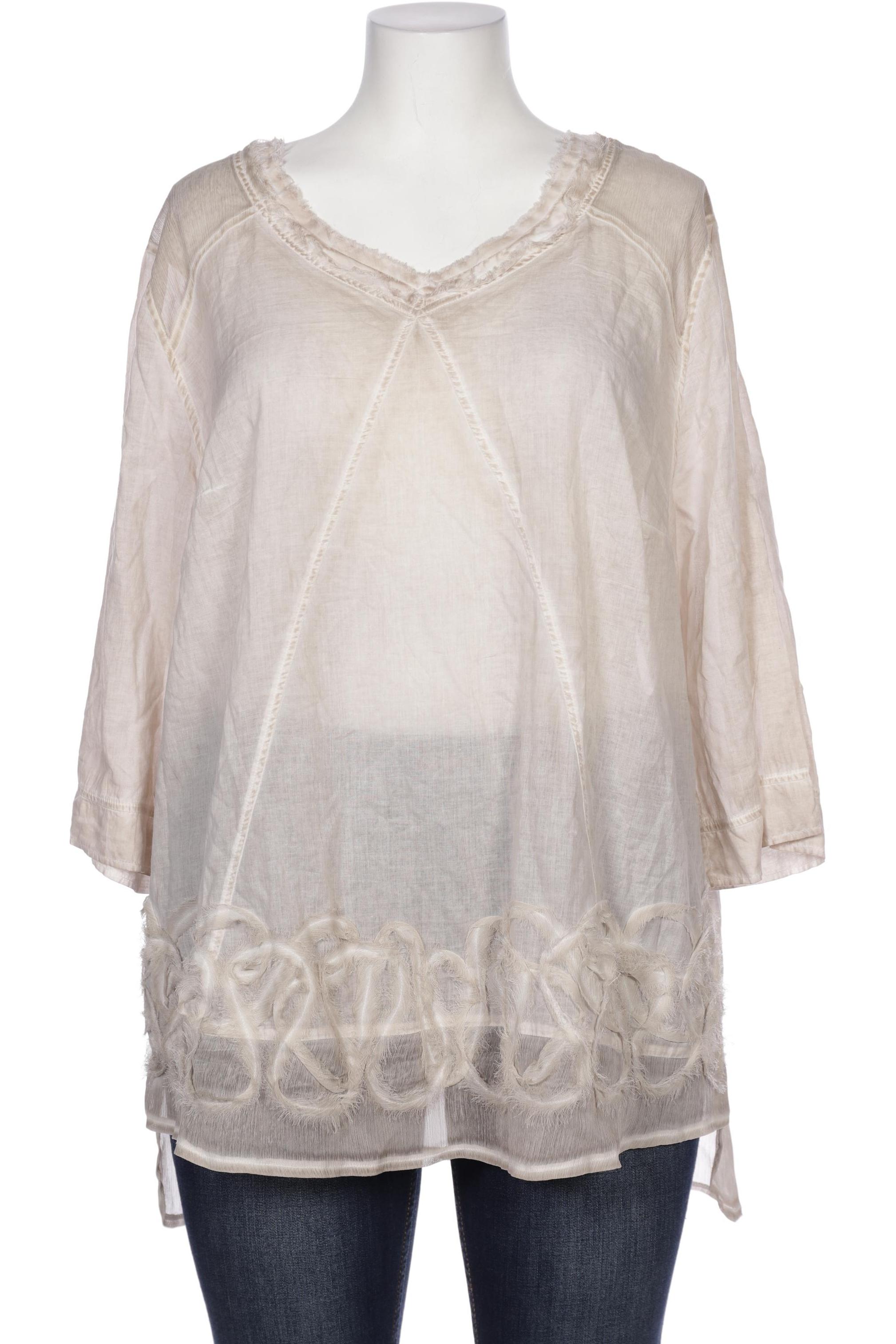 

Ulla Popken Damen Bluse, beige, Gr. 50