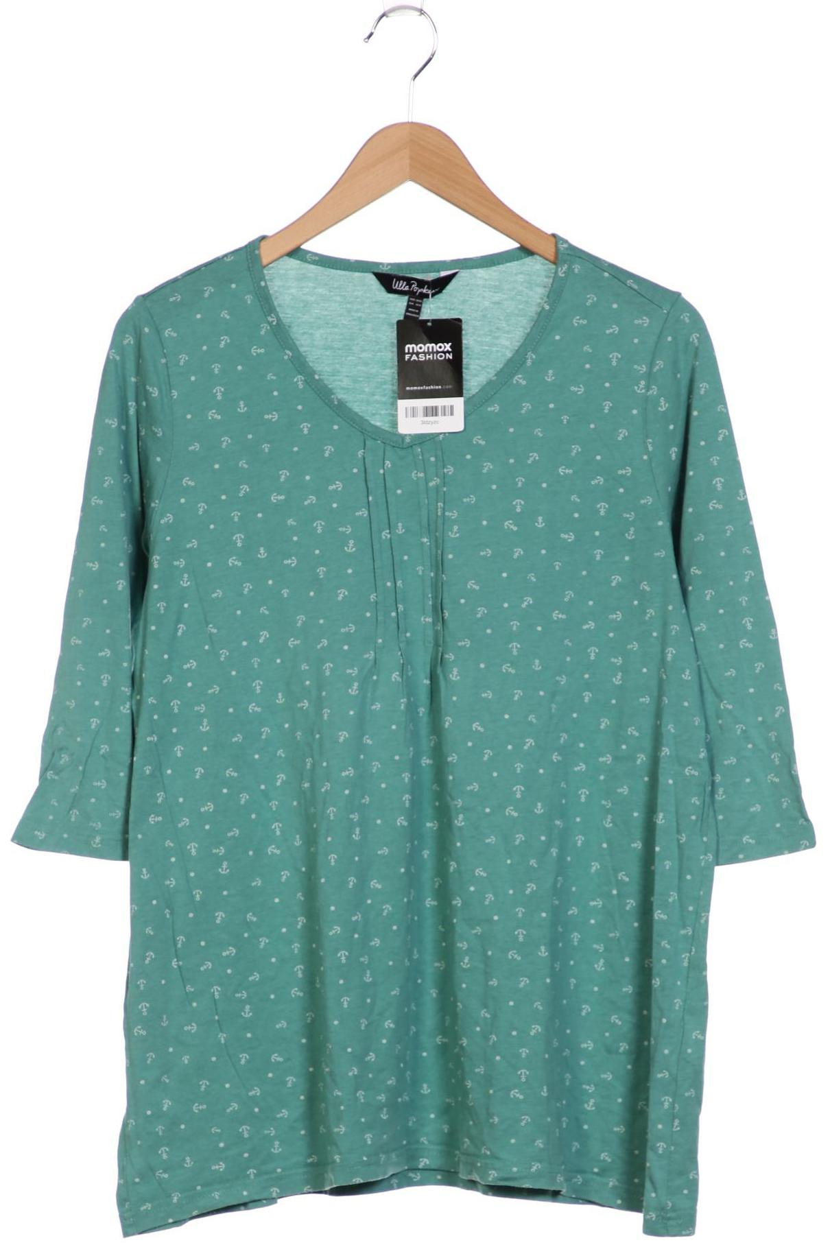 

Ulla Popken Damen Langarmshirt, grün, Gr. 42