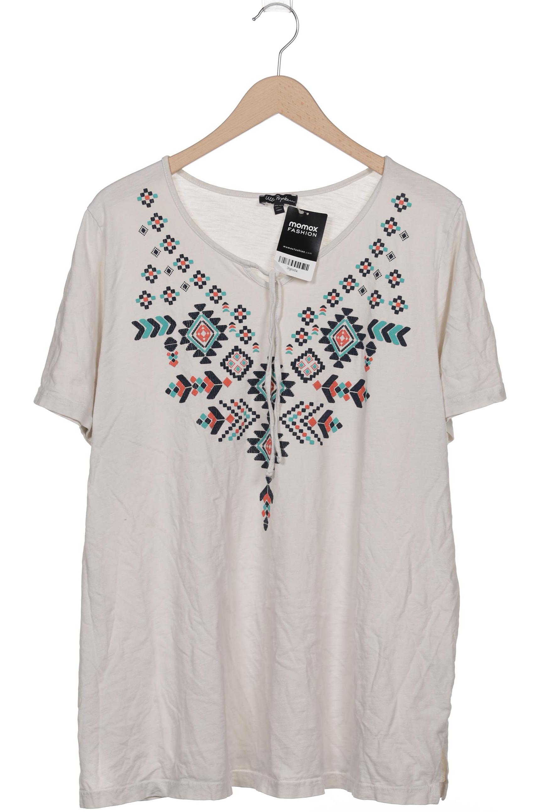 

Ulla Popken Damen T-Shirt, cremeweiß, Gr. 50