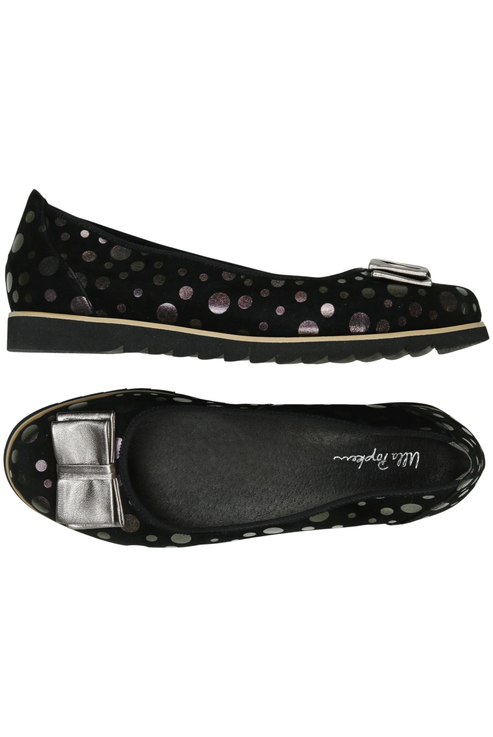 

Ulla Popken Damen Ballerinas, schwarz, Gr. 42