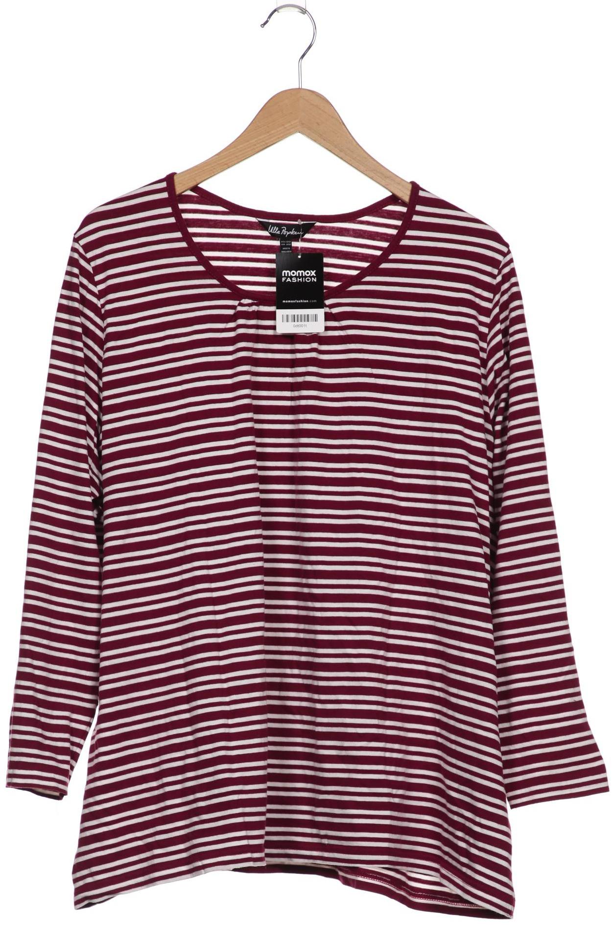 

Ulla Popken Damen Langarmshirt, bordeaux