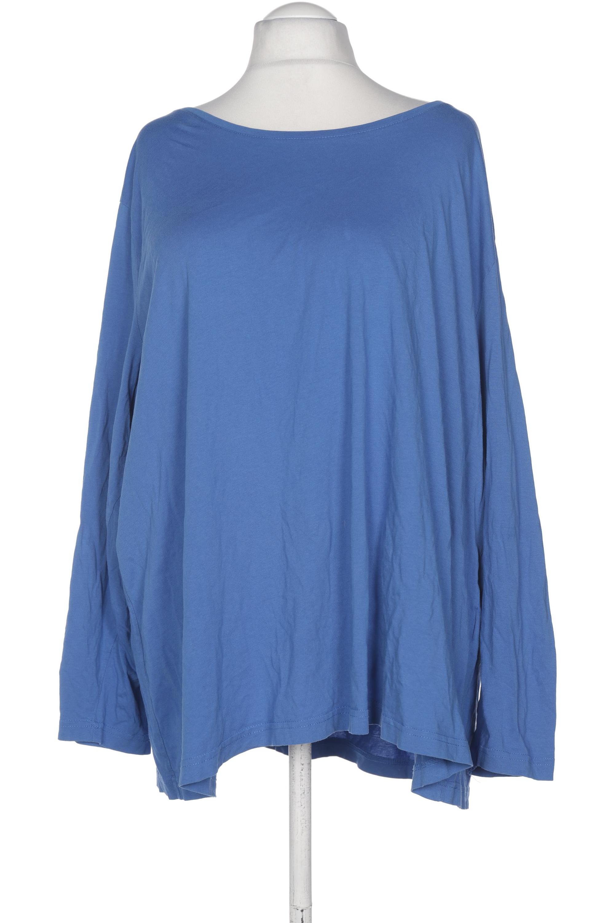

Ulla Popken Damen Langarmshirt, blau